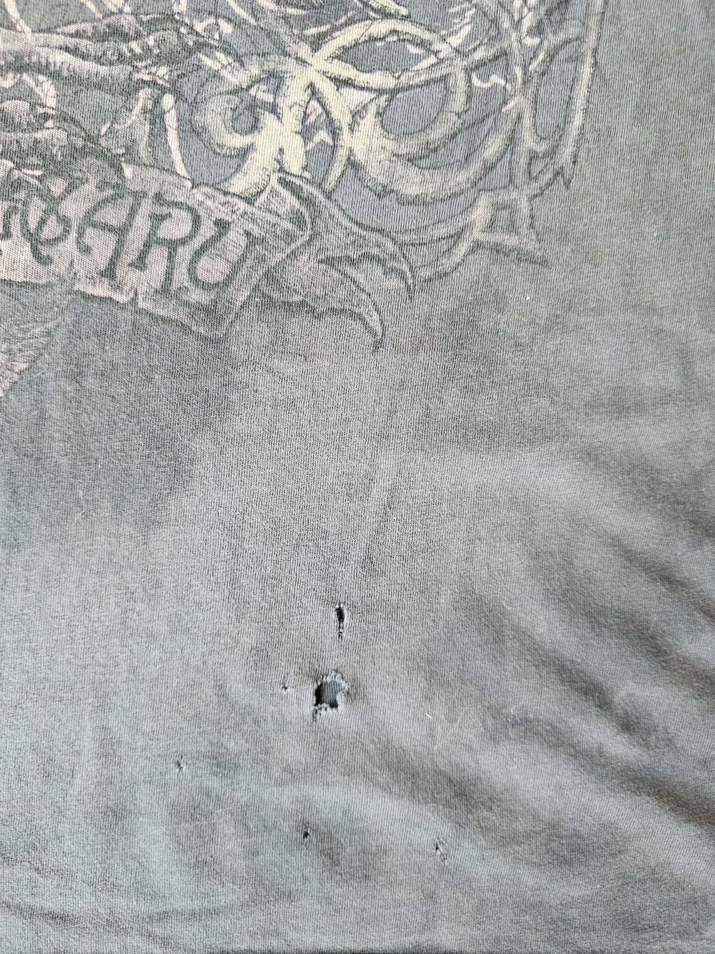 Affliction Apothecary Raven Y2K Distressed Tee (XL)
