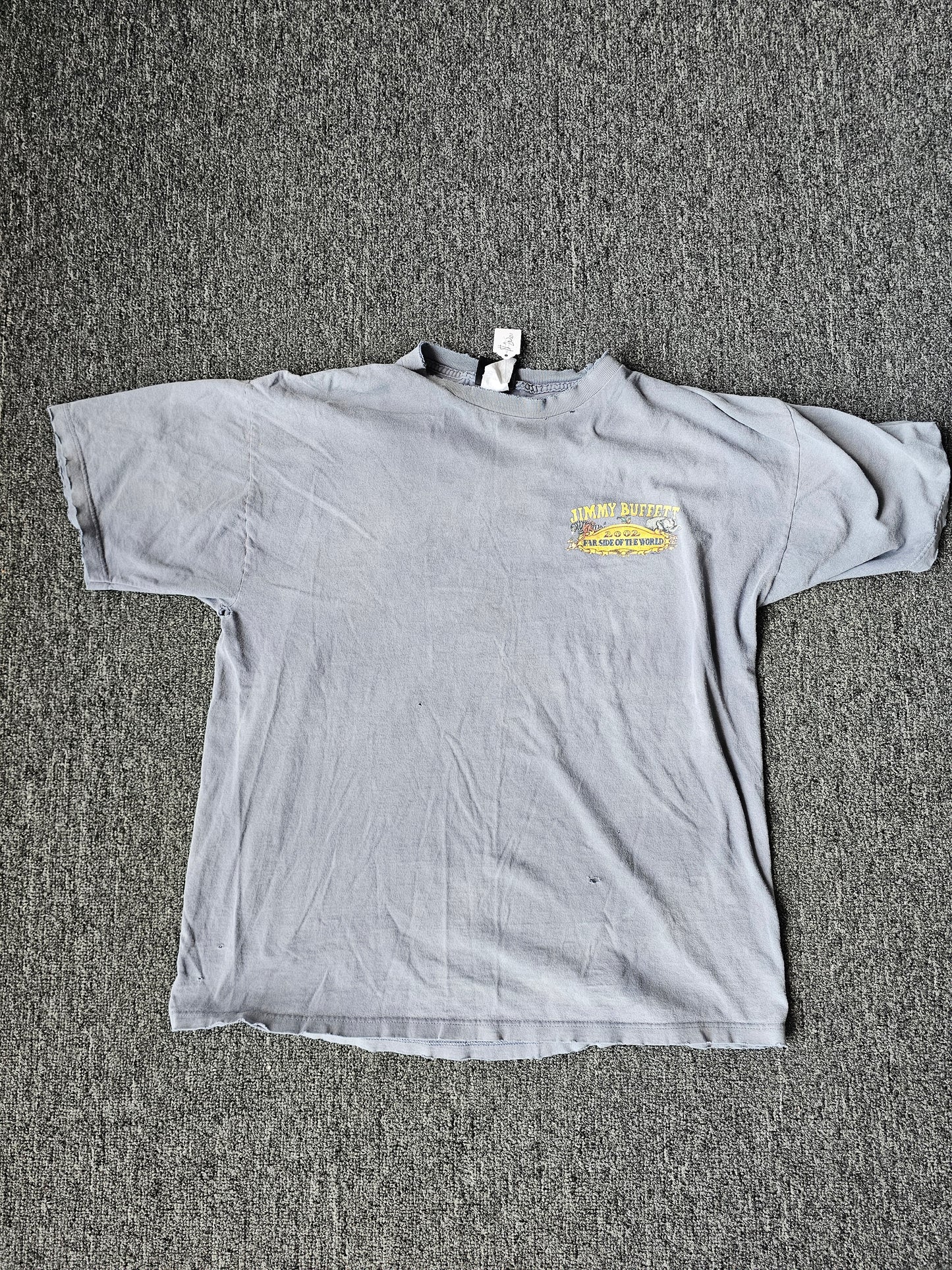Jimmy Buffet 2002 Distressed Band Tee (L)