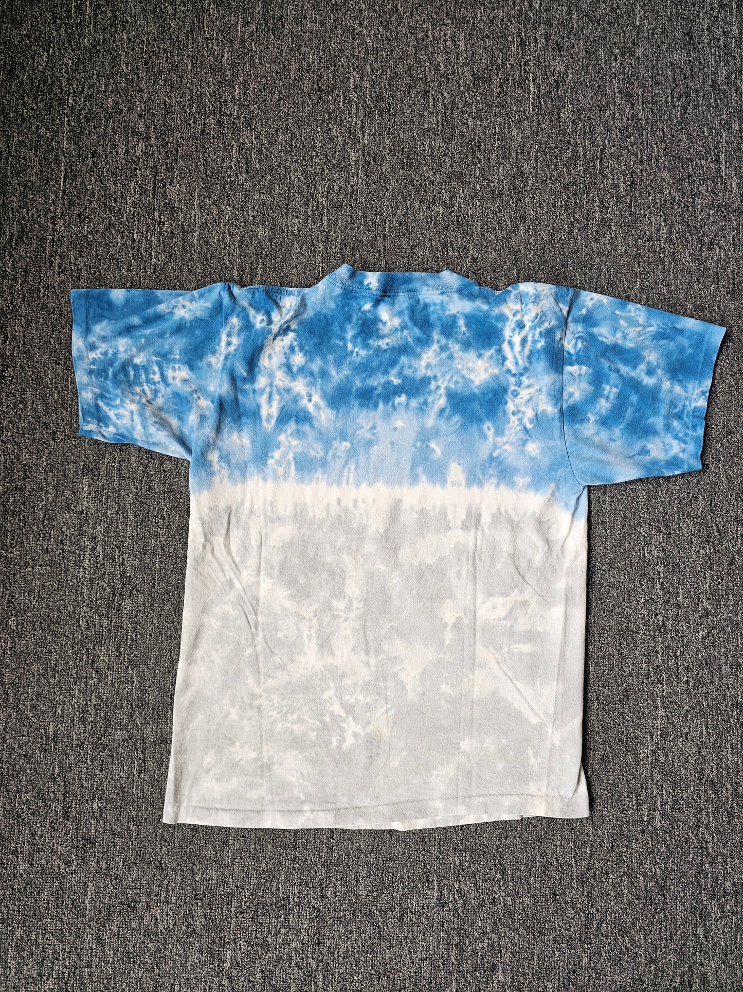 Liquid Blue 17 Globemaster III Airplane 90s Tie Dye Tee (XL)