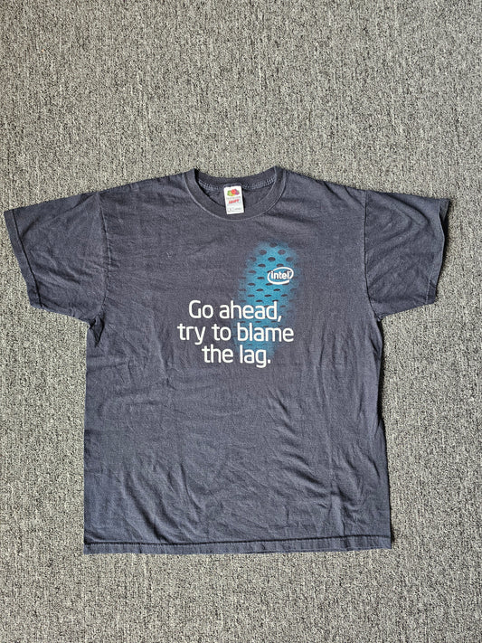 Intel Tech Blame The Lag Tee (XL)