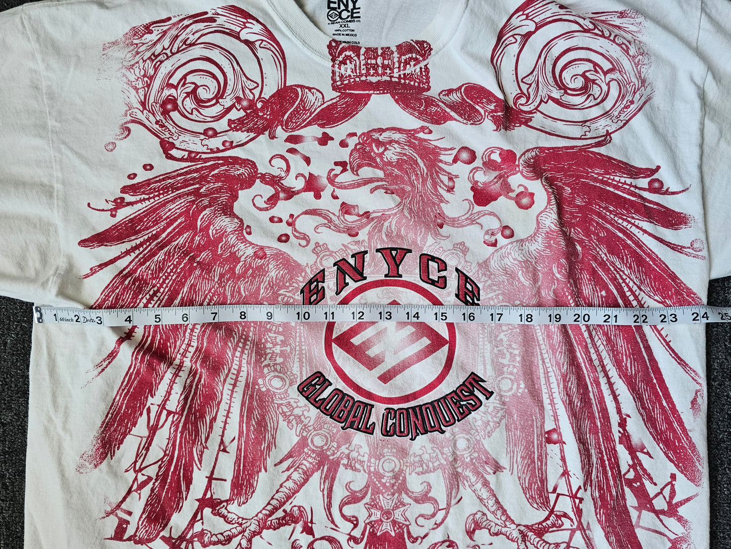 ENYCE Global Conquest Y2K Style Tee (3XL)