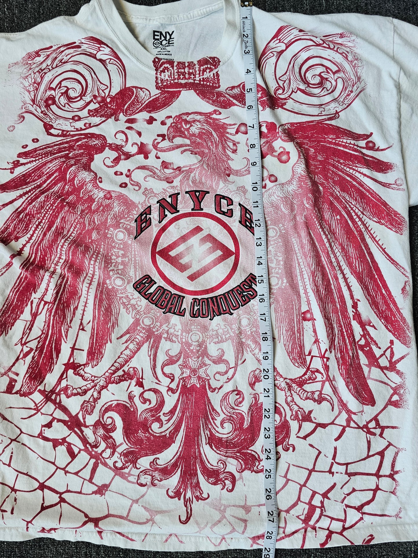 ENYCE Global Conquest Y2K Style Tee (3XL)