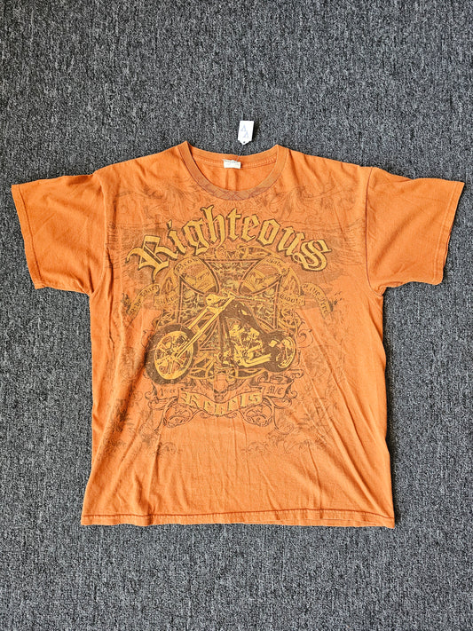 Righteous Rebels Y2K Motorcycle Tee (L)