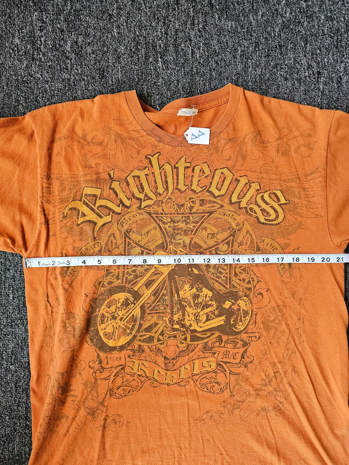 Righteous Rebels Y2K Motorcycle Tee (L)