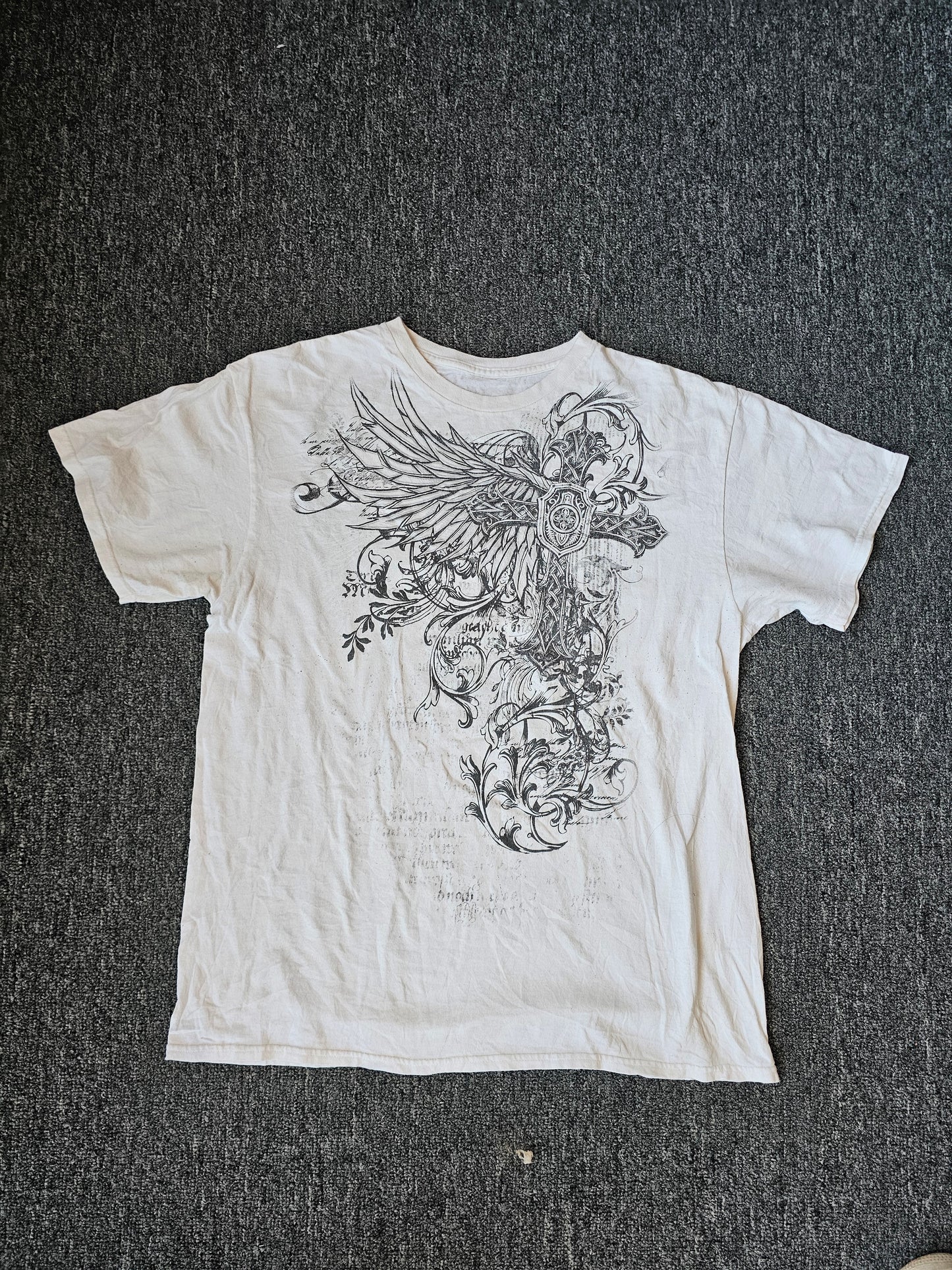 Y2K Gothic Cross Tee (L)