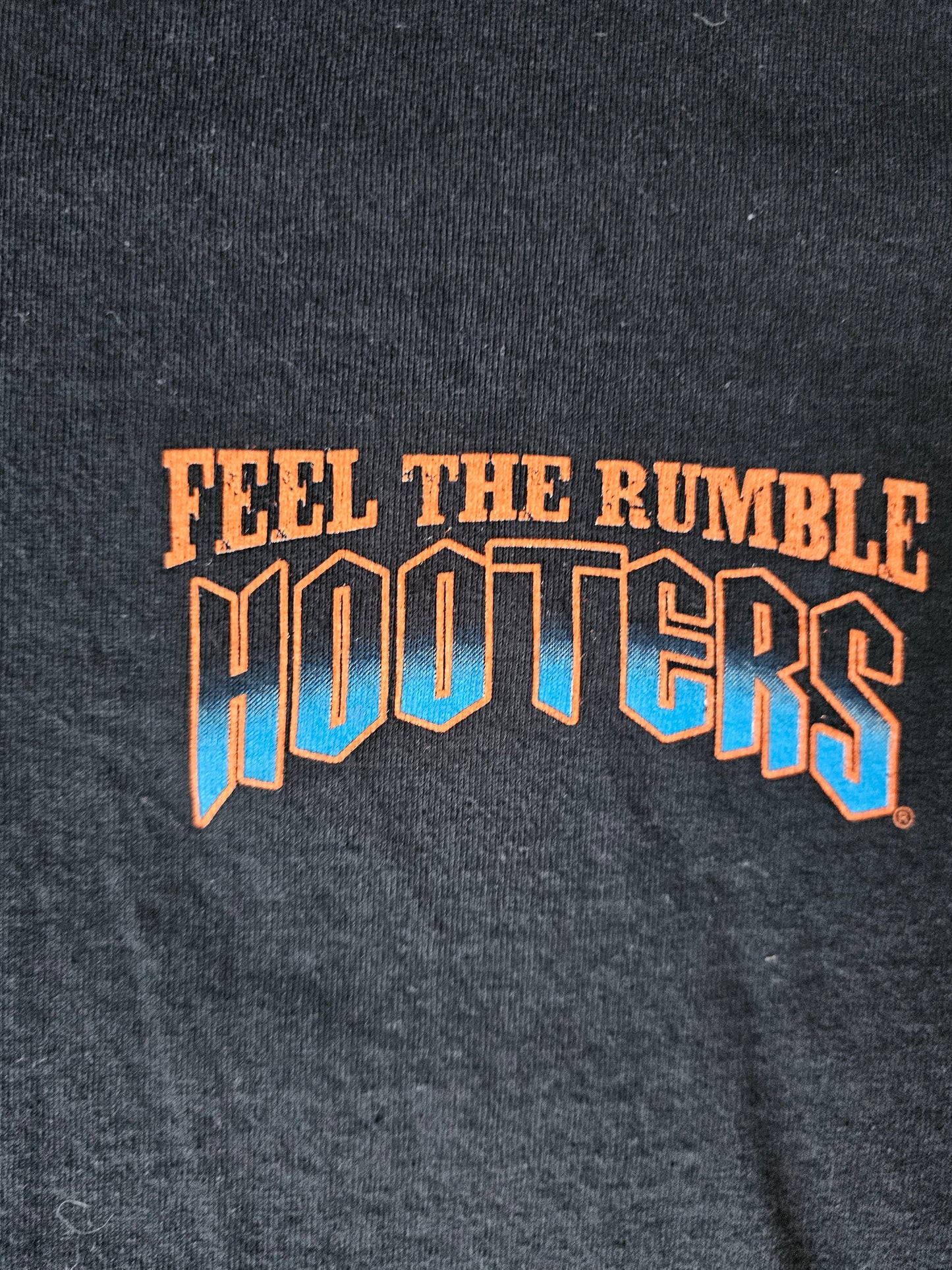 Hooters- Feel The Rumble 2007 Motorcycle Tee (XL)