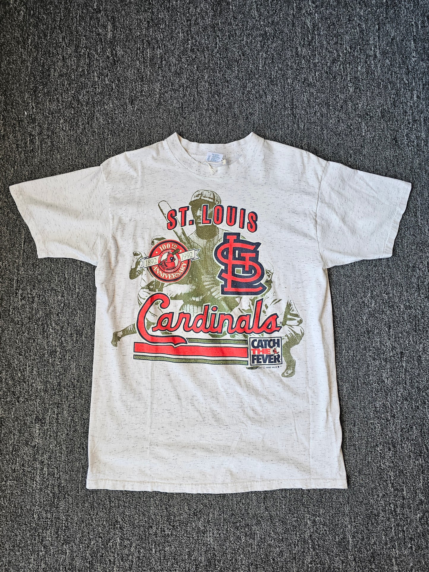 St Louis Cardinals MLB 1992 100 Year Anniversary Tee (XL)