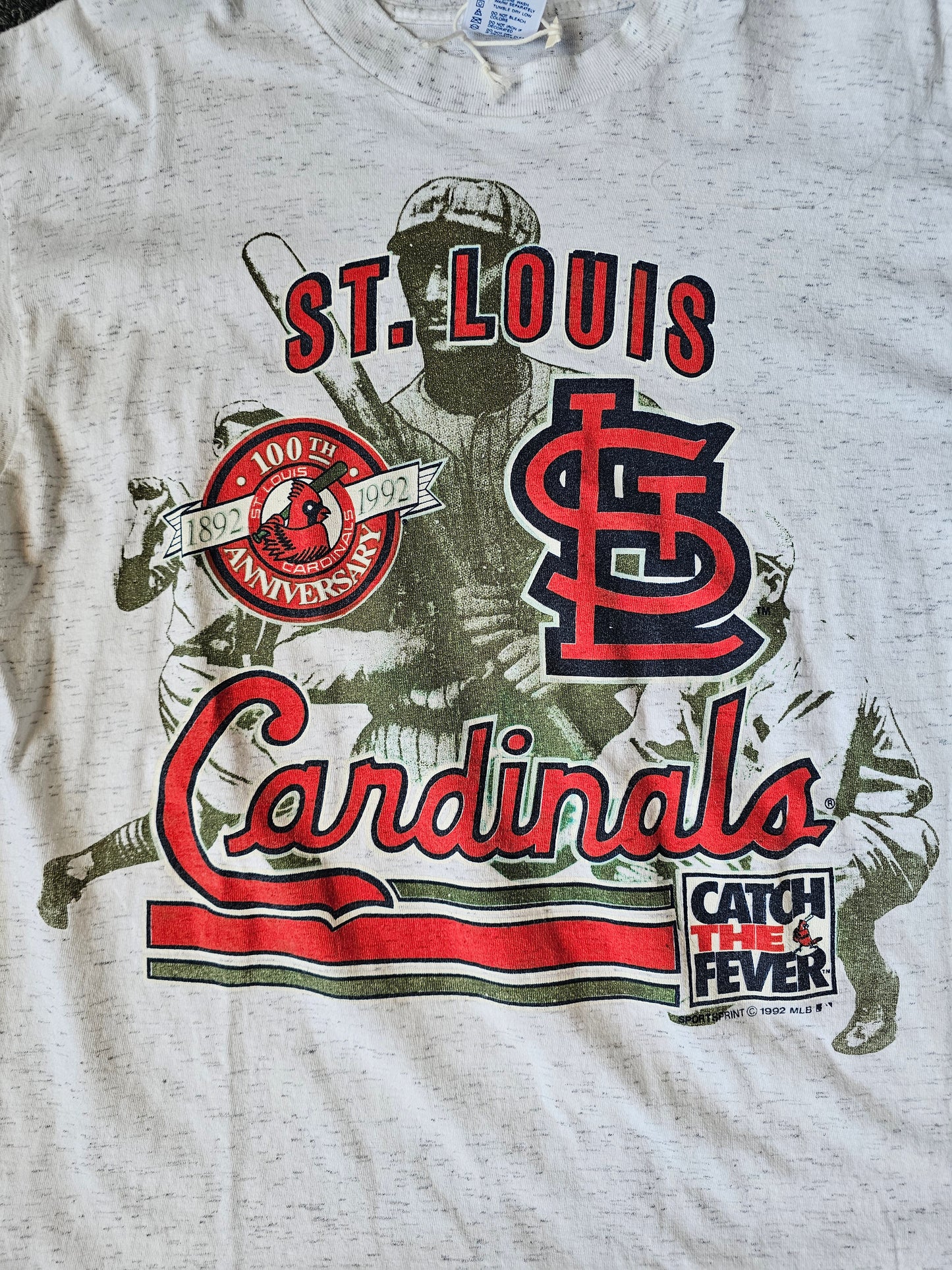 St Louis Cardinals MLB 1992 100 Year Anniversary Tee (XL)