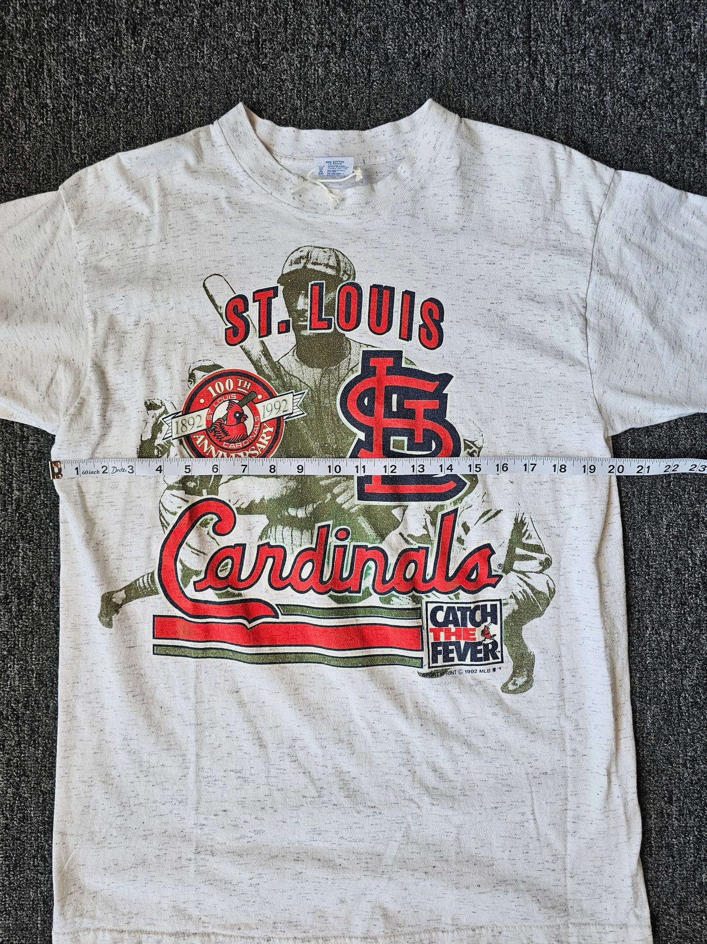 St Louis Cardinals MLB 1992 100 Year Anniversary Tee (XL)