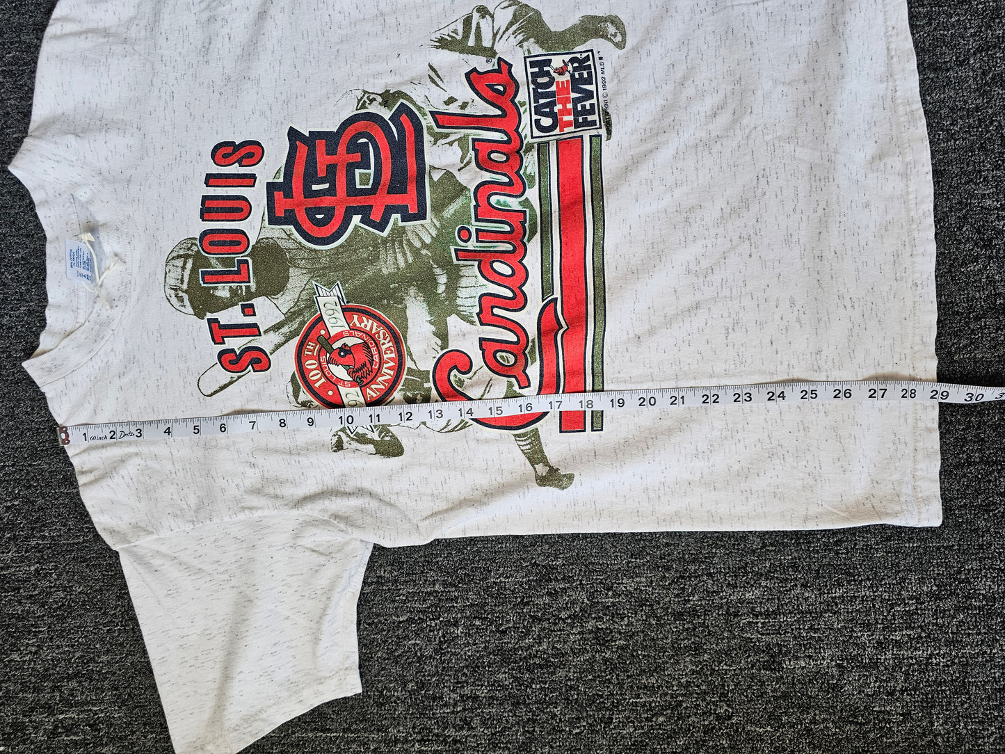 St Louis Cardinals MLB 1992 100 Year Anniversary Tee (XL)