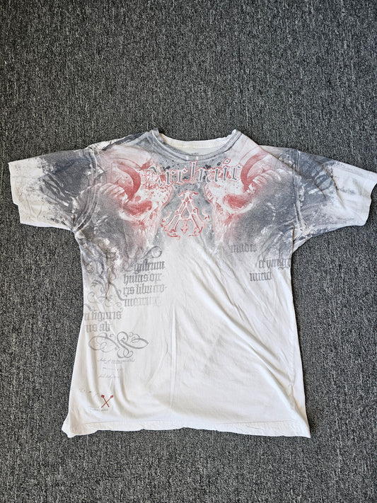 Archaic Skulls Y2K AOP Tee (2XL - fits like XL)