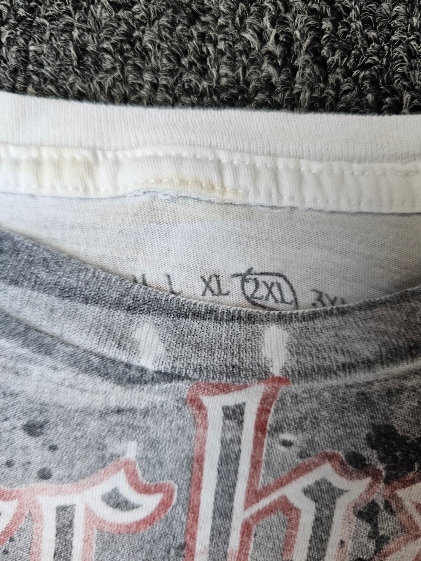 Archaic Skulls Y2K AOP Tee (2XL - fits like XL)