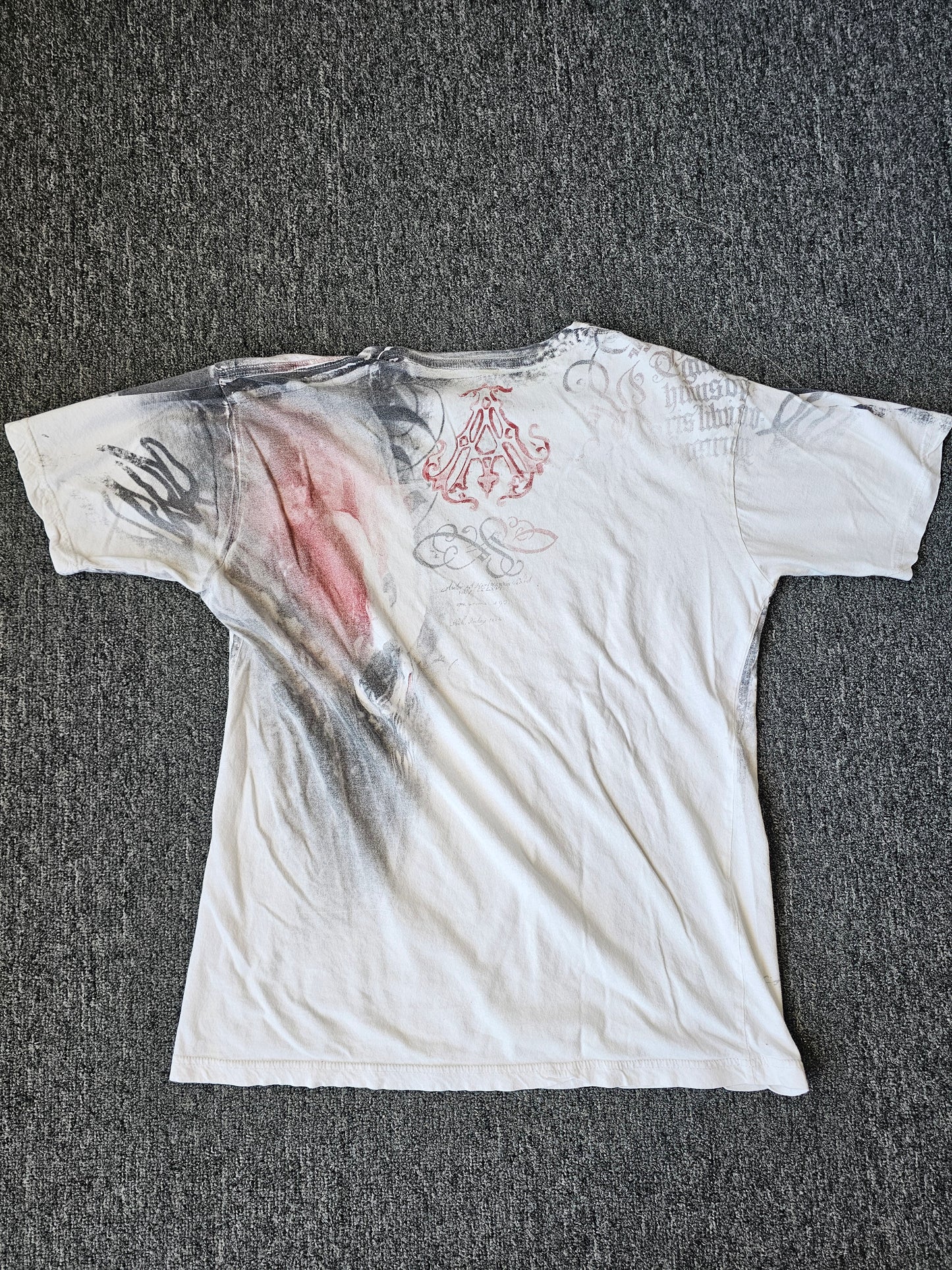 Archaic Skulls Y2K AOP Tee (2XL - fits like XL)