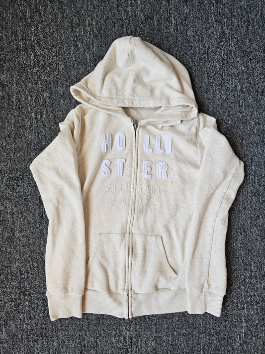 Hollister Embroidered Surf Zip Up (S)