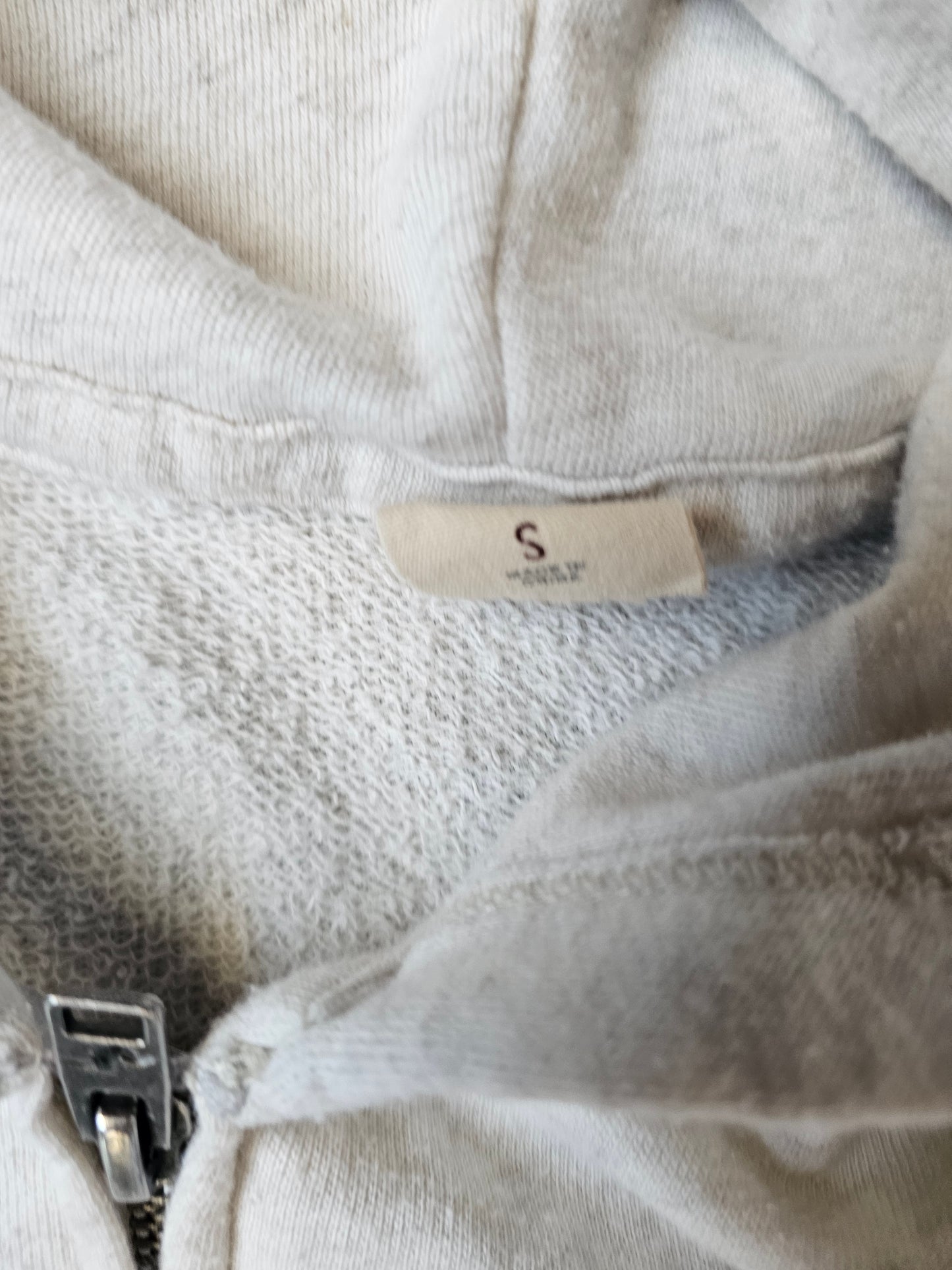 Hollister Embroidered Surf Zip Up (S)