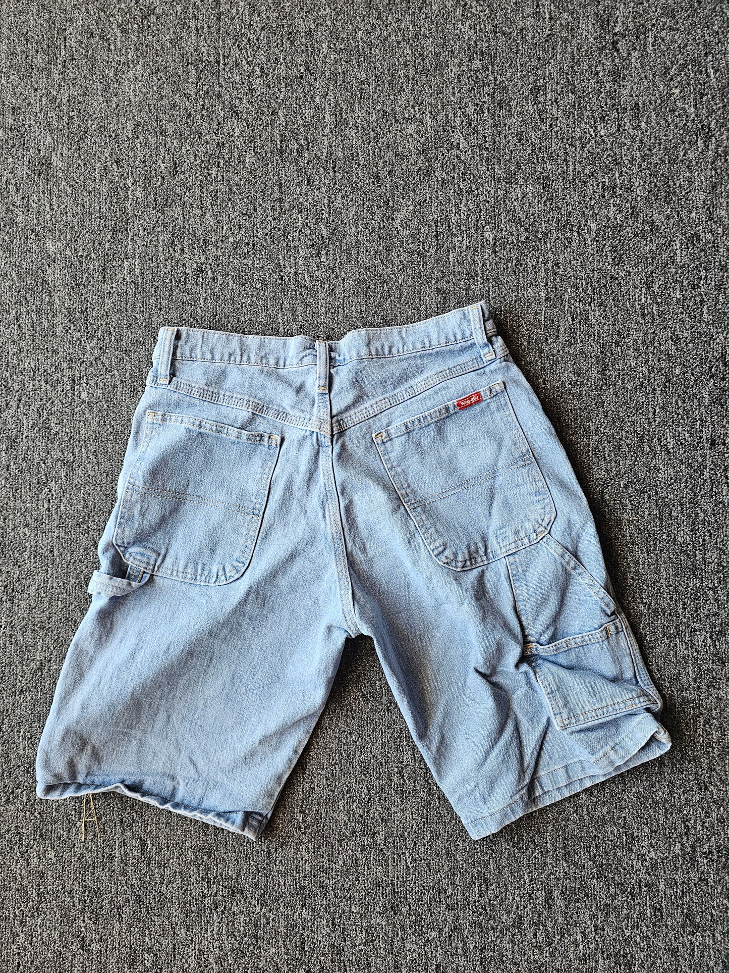 Wrangler Carpenter Denim Faded Jorts (30)