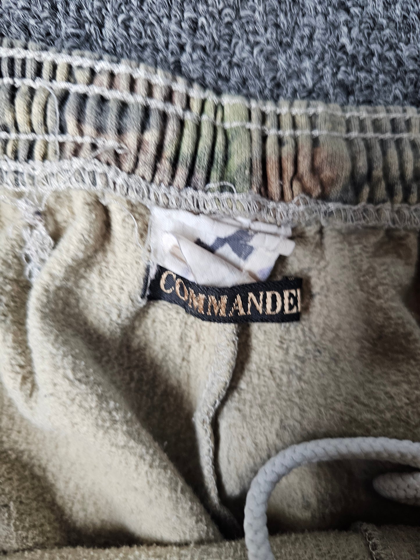 Commander Camouflage Faded Sweatpants (XL)