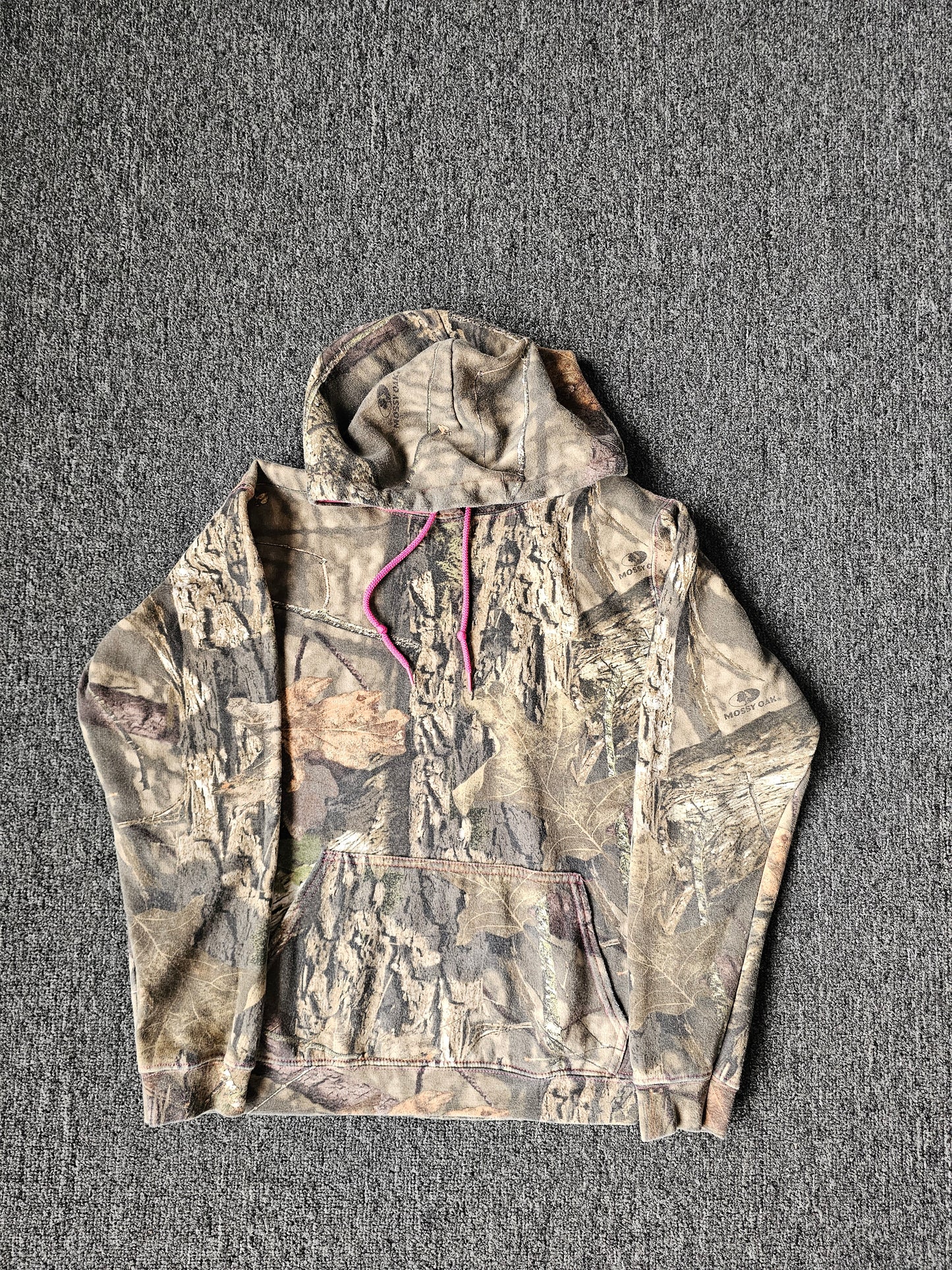 Camouflage Mossy Oak Pink Hoody (M)