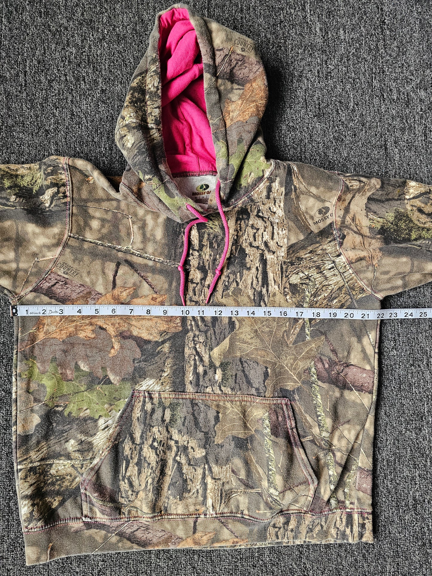 Camouflage Mossy Oak Pink Hoody (M)
