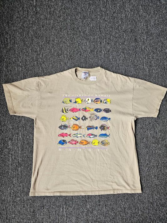 Fishes of Hawaii Nature Tee (XL)