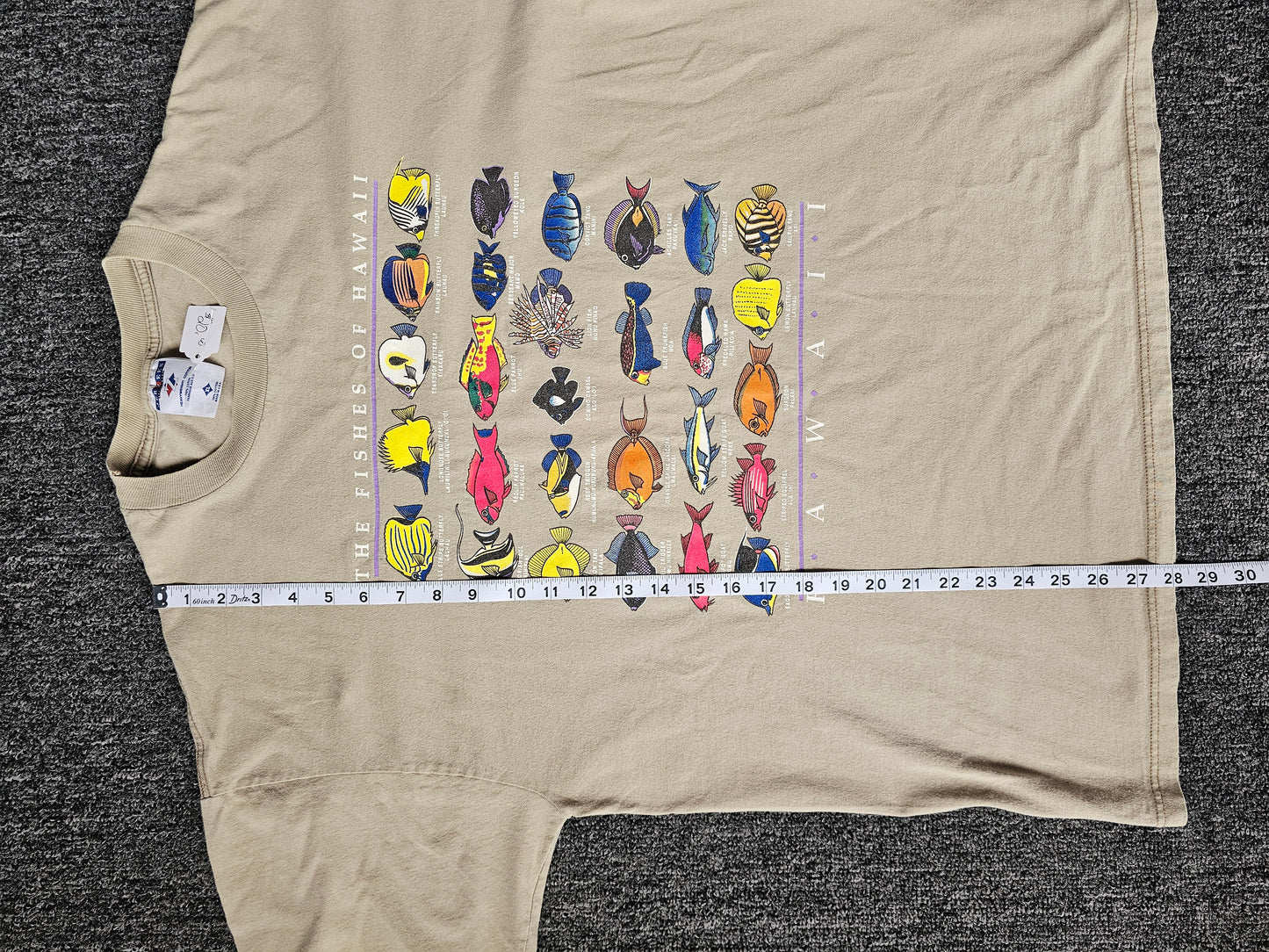 Fishes of Hawaii Nature Tee (XL)