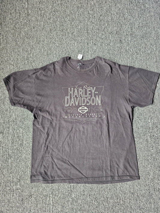 Harley Davidson Train Galesburg IL Tee (XL)