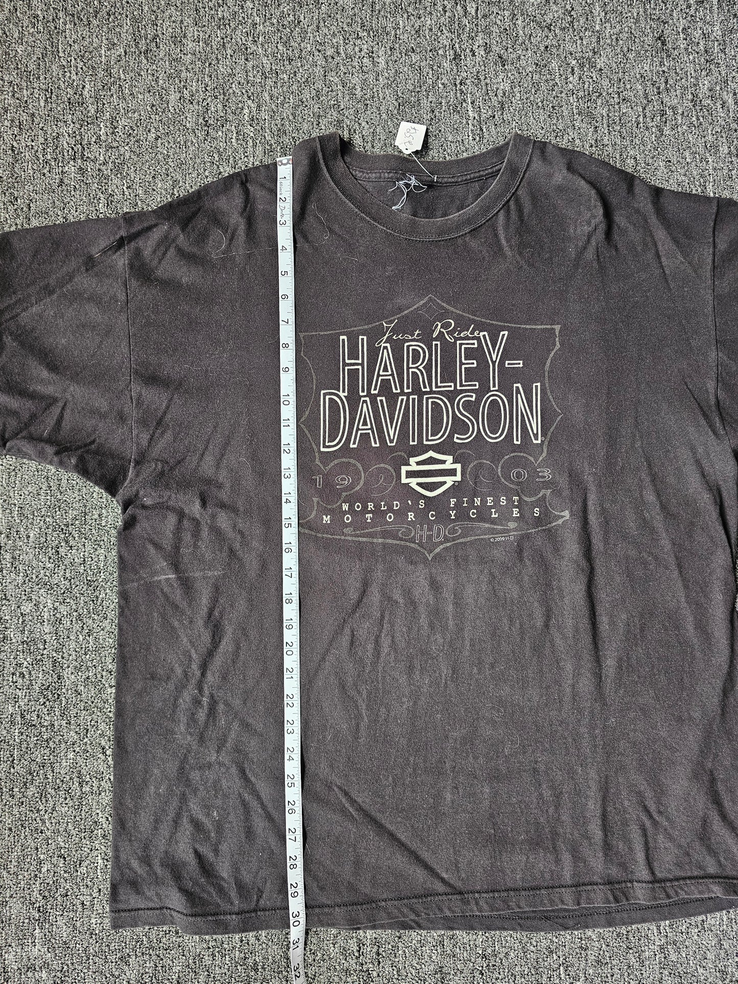 Harley Davidson Train Galesburg IL Tee (XL)