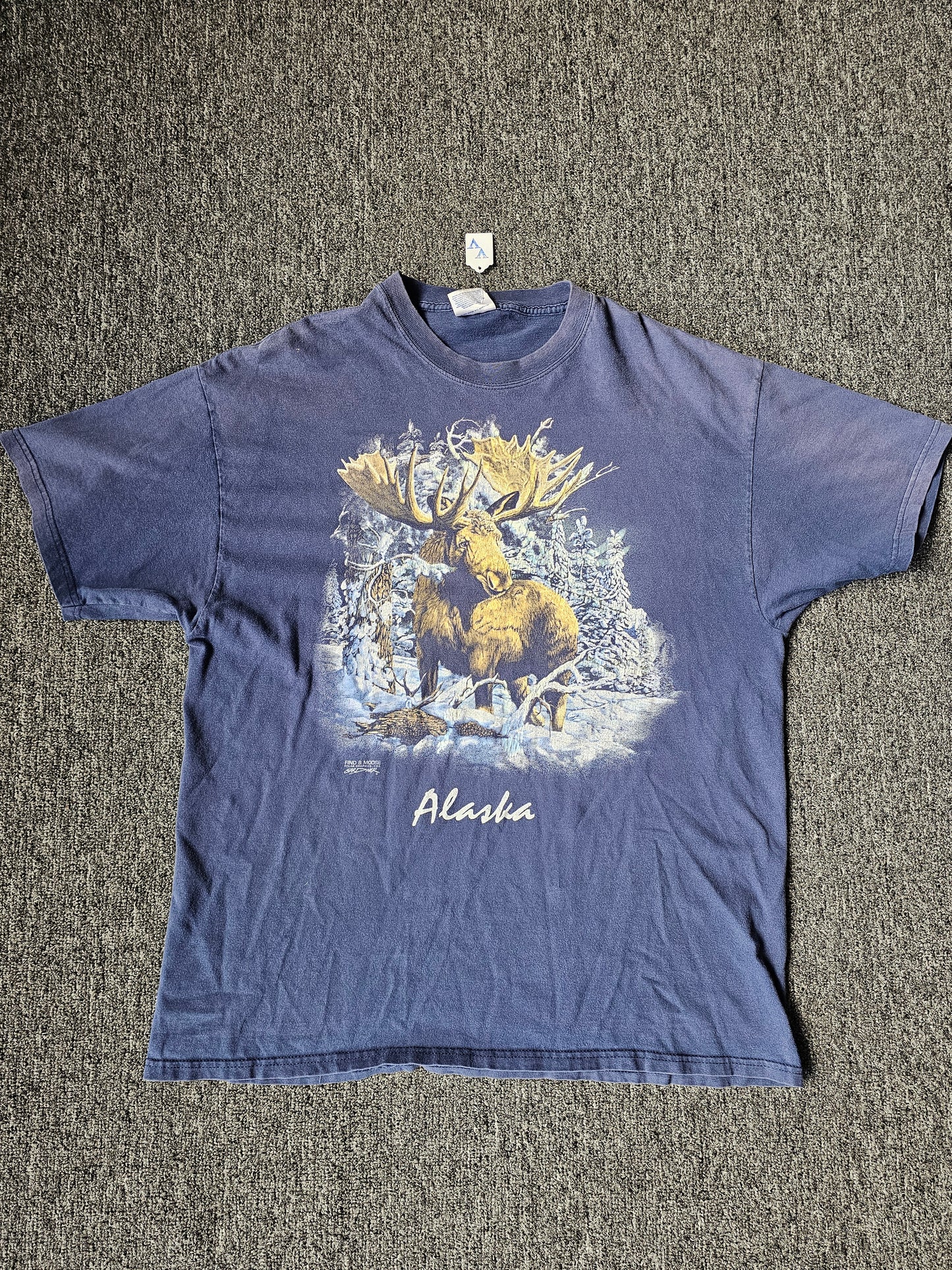 Alaska Moose Fader Nature Tee (XL)