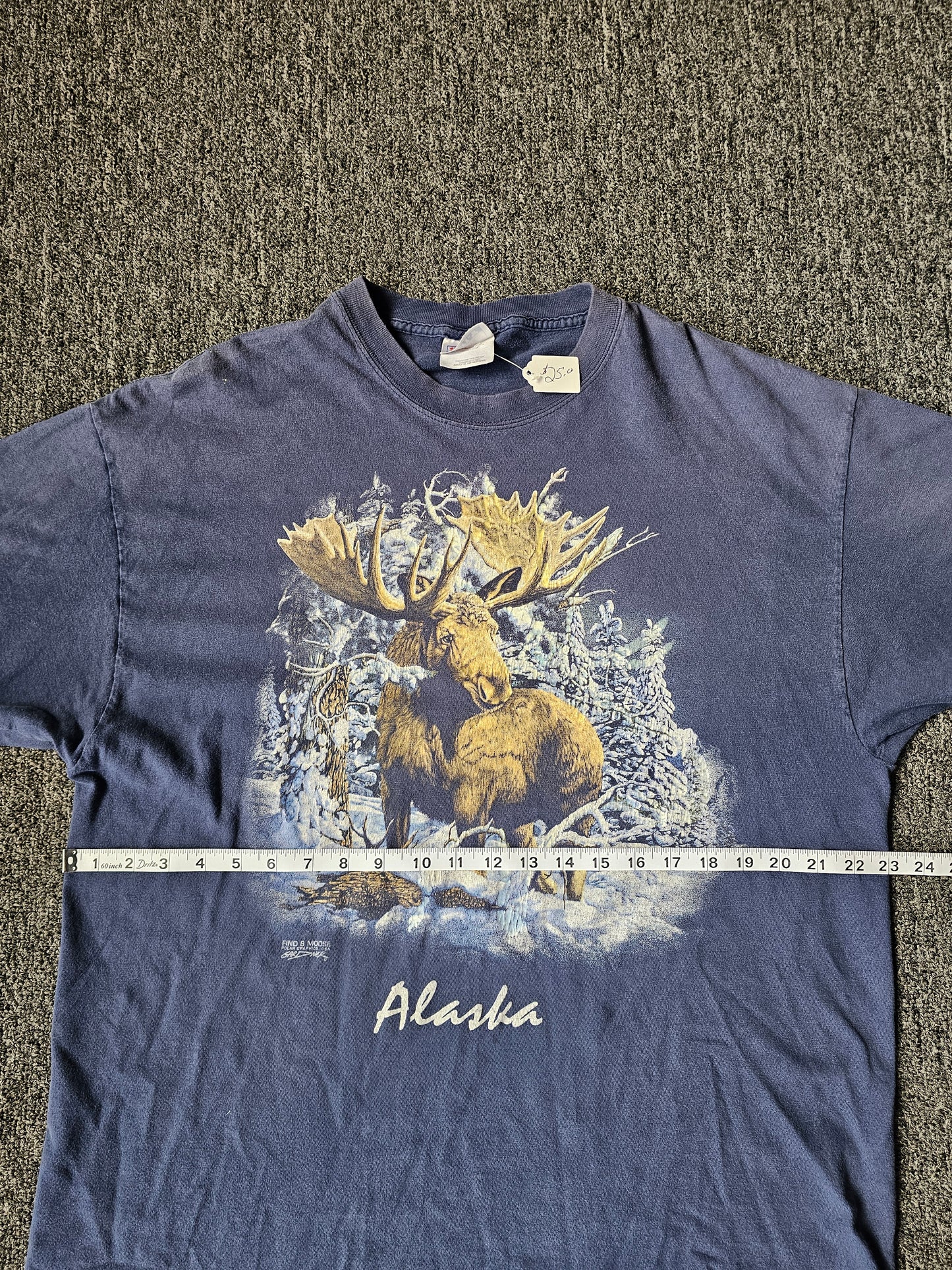 Alaska Moose Fader Nature Tee (XL)