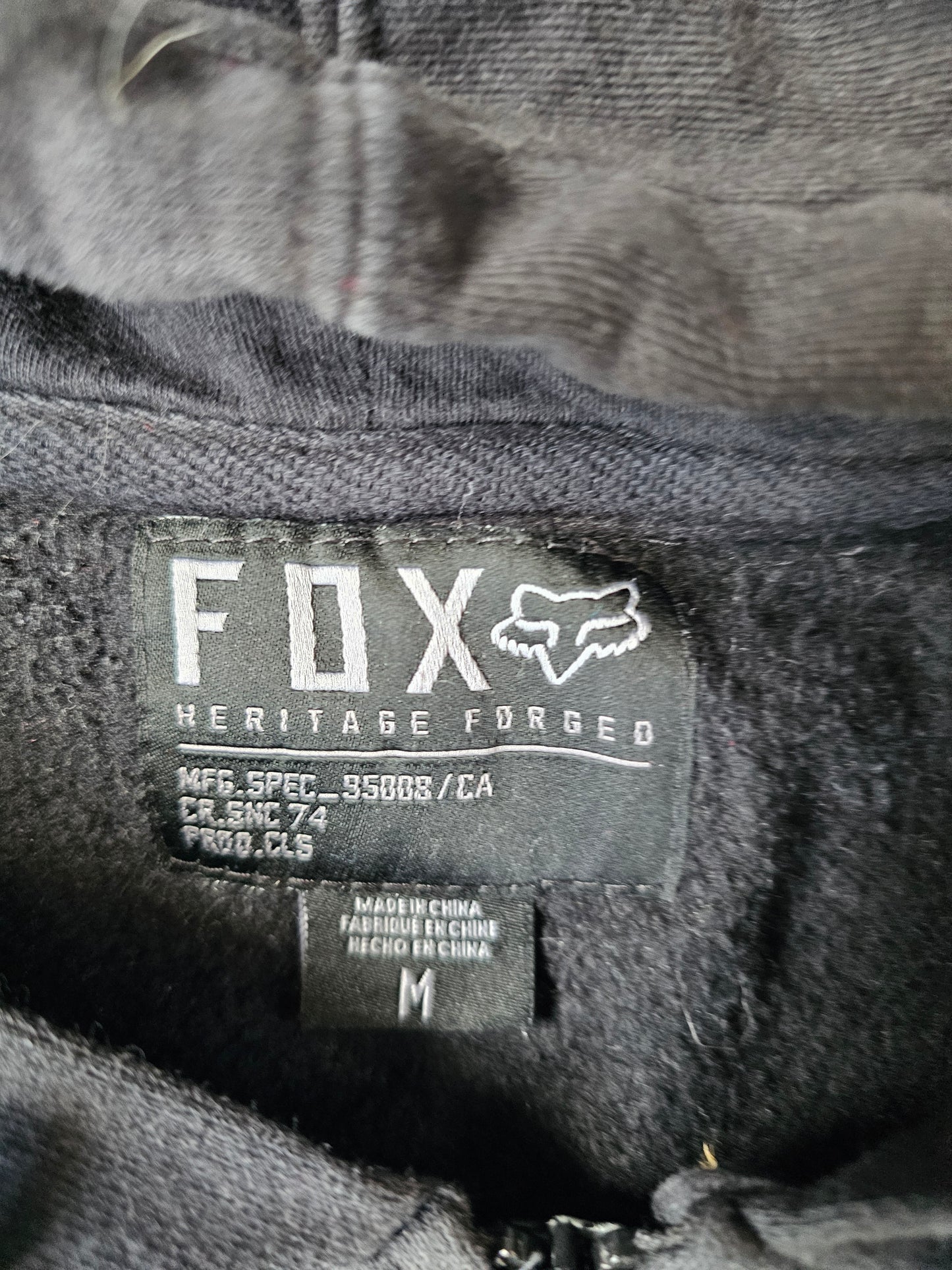Fox Racing Y2K Fader Zip Up (M)