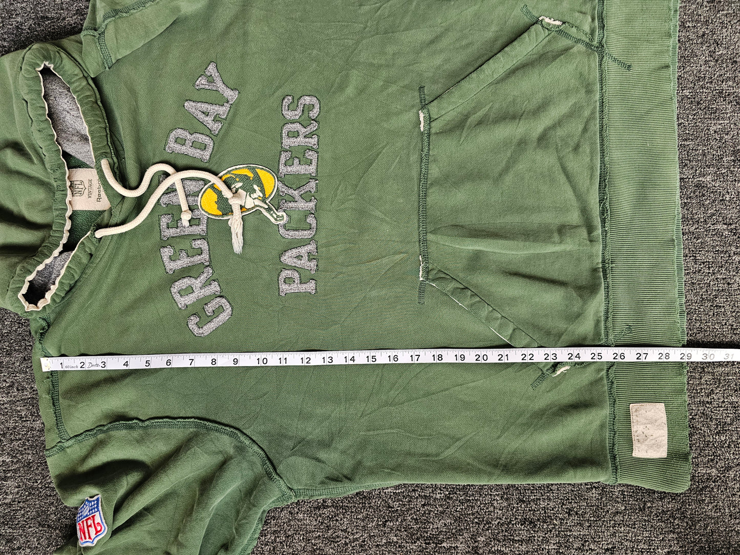 Green Bay Packers Embroidered NFL Hoody (2XL)