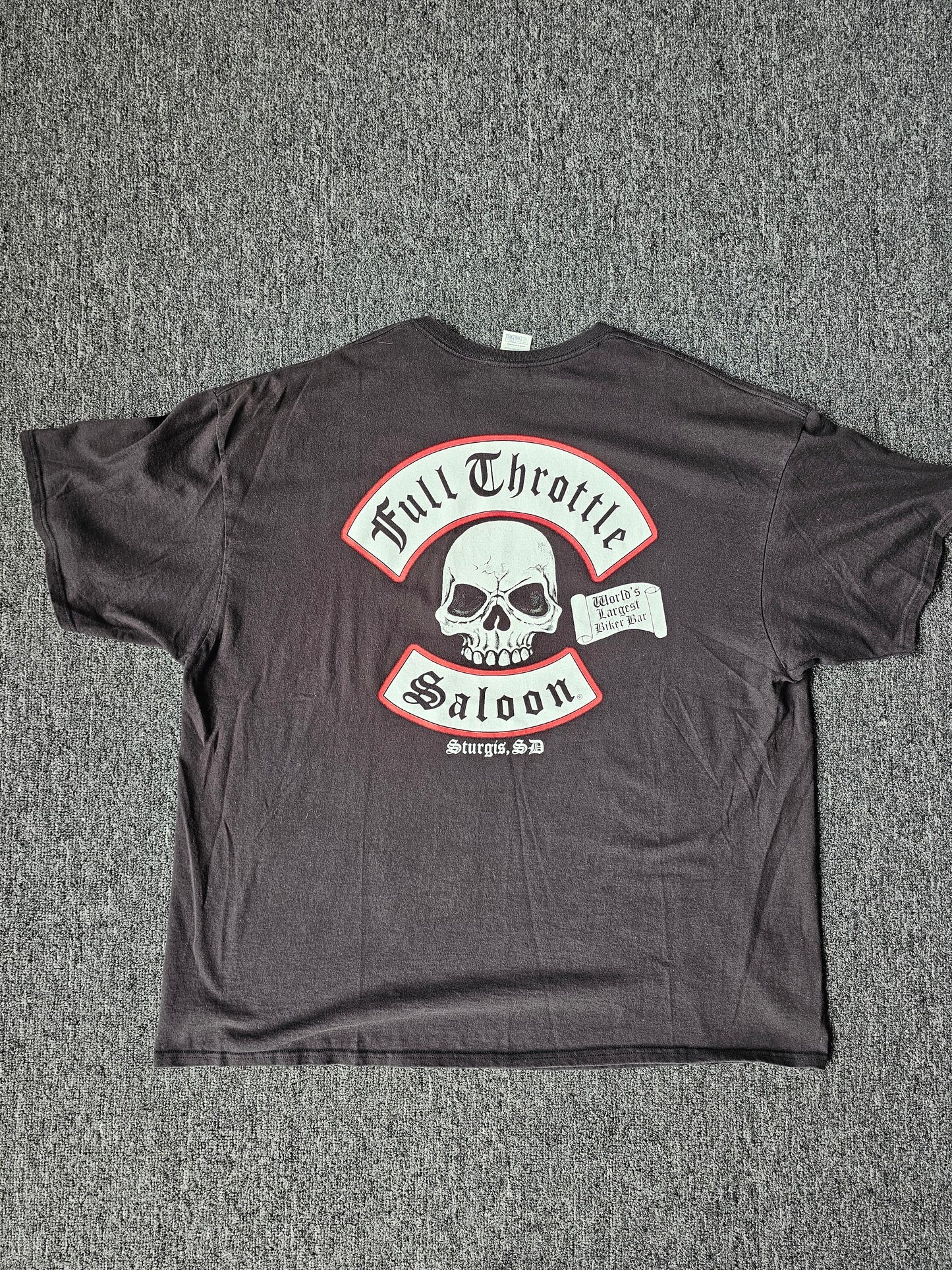 Full Throttle Saloon Skull Motorcycle Tee (3XL)