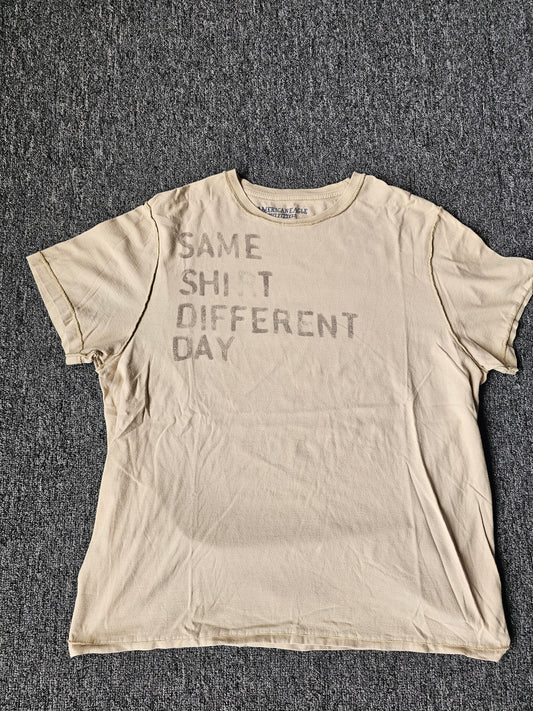 Same Shi*t Different Day American Eagle Funny Tee (XL)