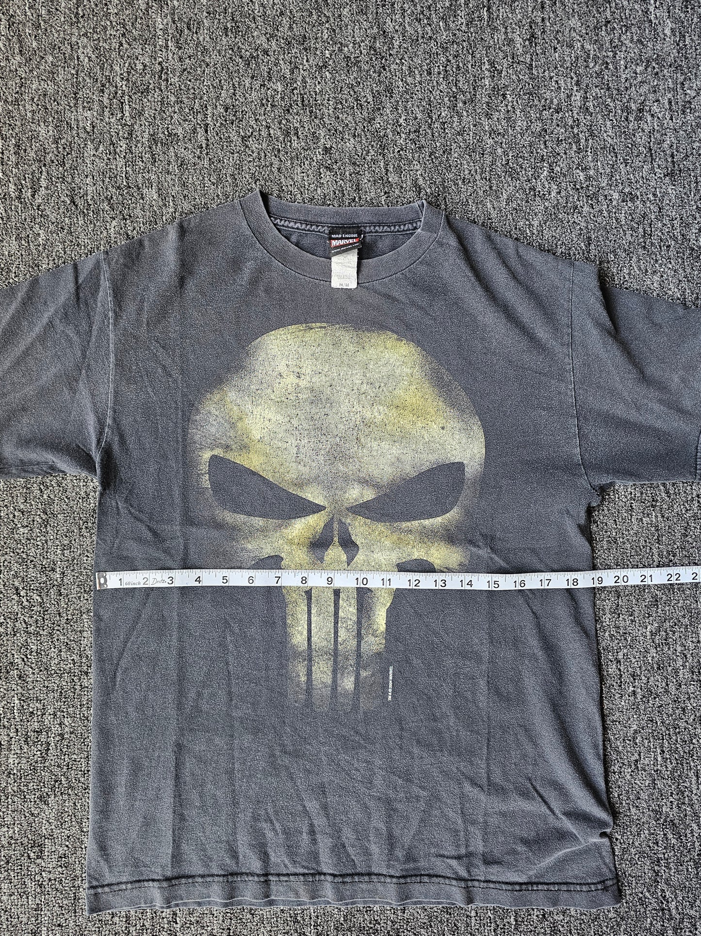 2004 Punisher Marvel Fader Tee (M)