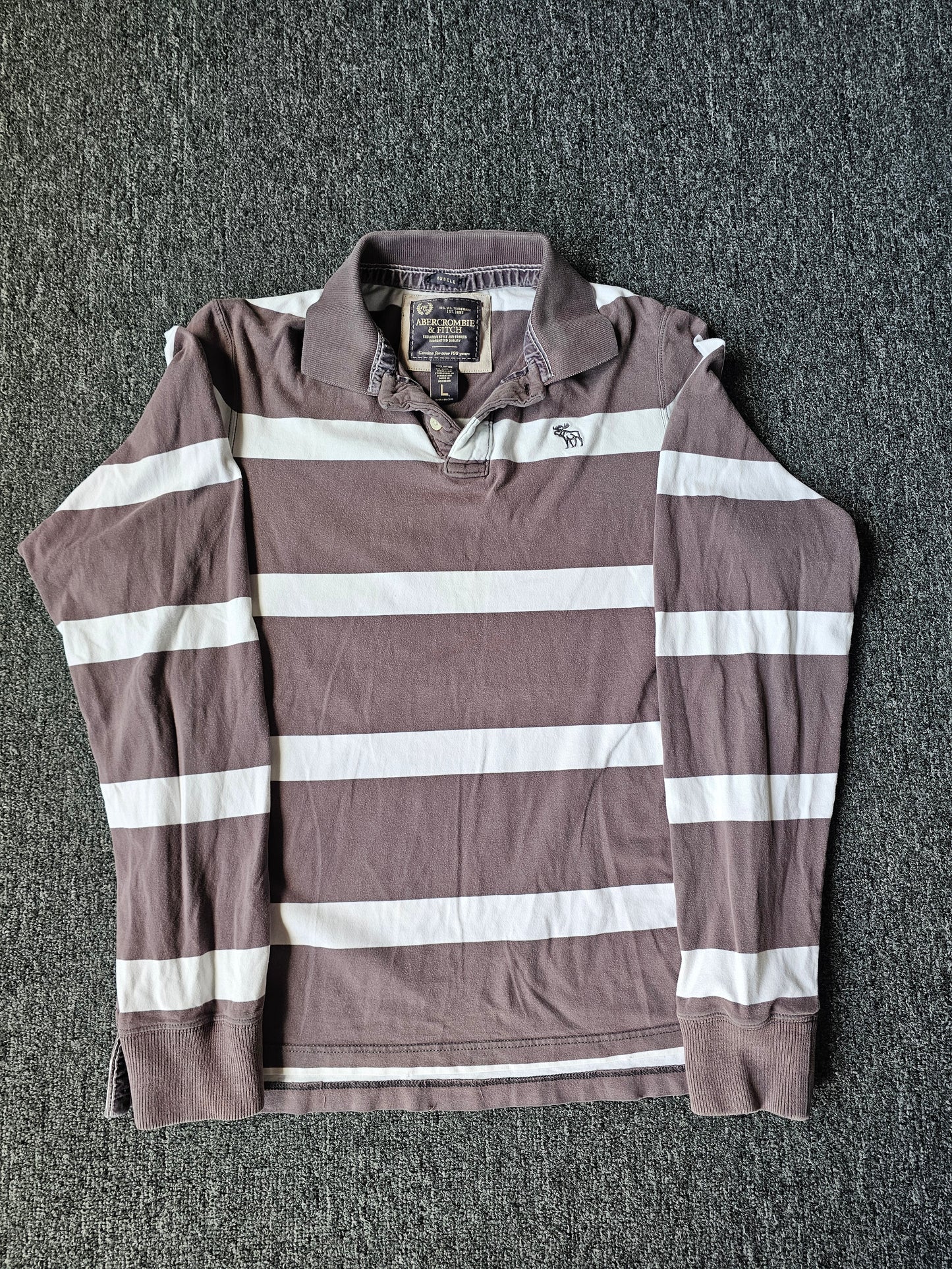 Abercrombie and Fitch Striped Long Sleeve (L)