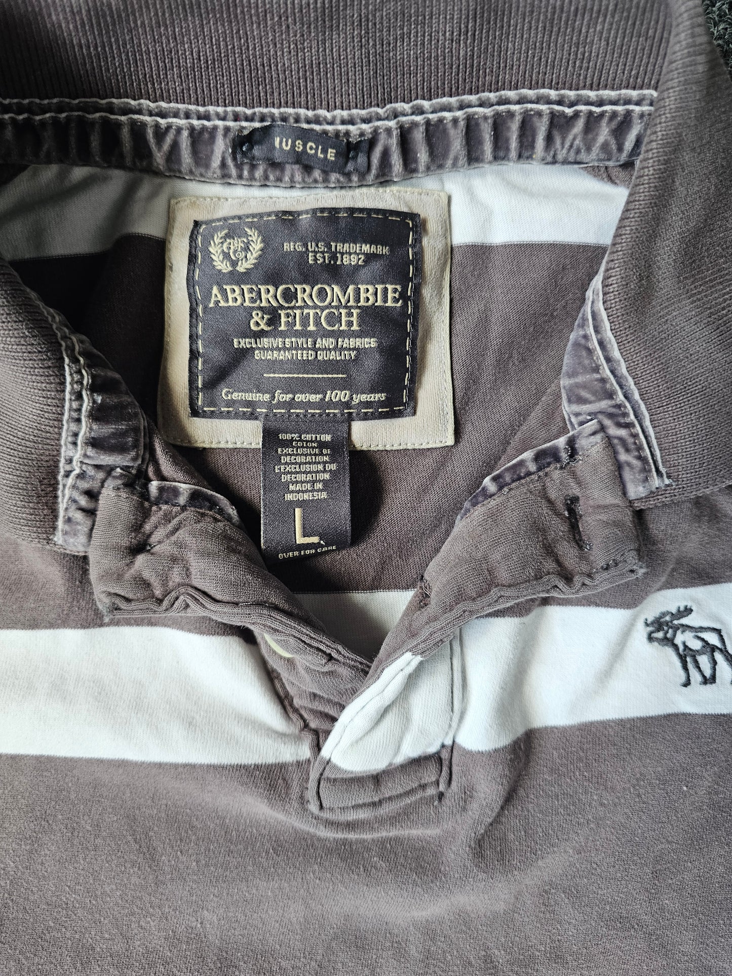 Abercrombie and Fitch Striped Long Sleeve (L)