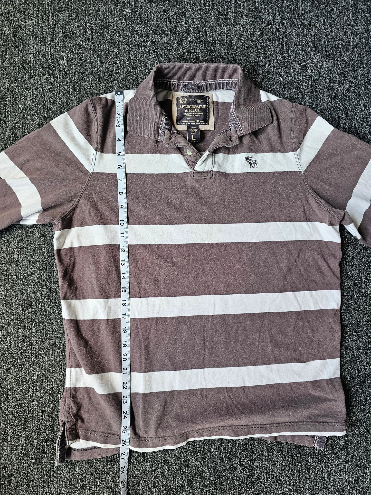 Abercrombie and Fitch Striped Long Sleeve (L)