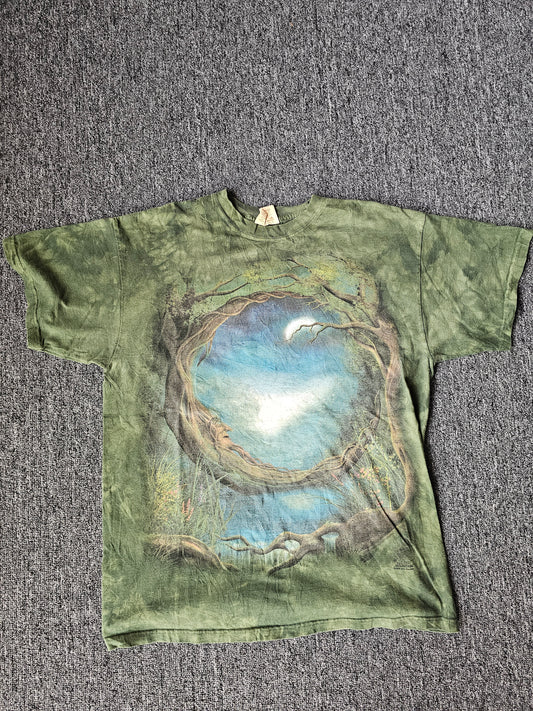 The Mountain Forest & Moon Green Tee (L)