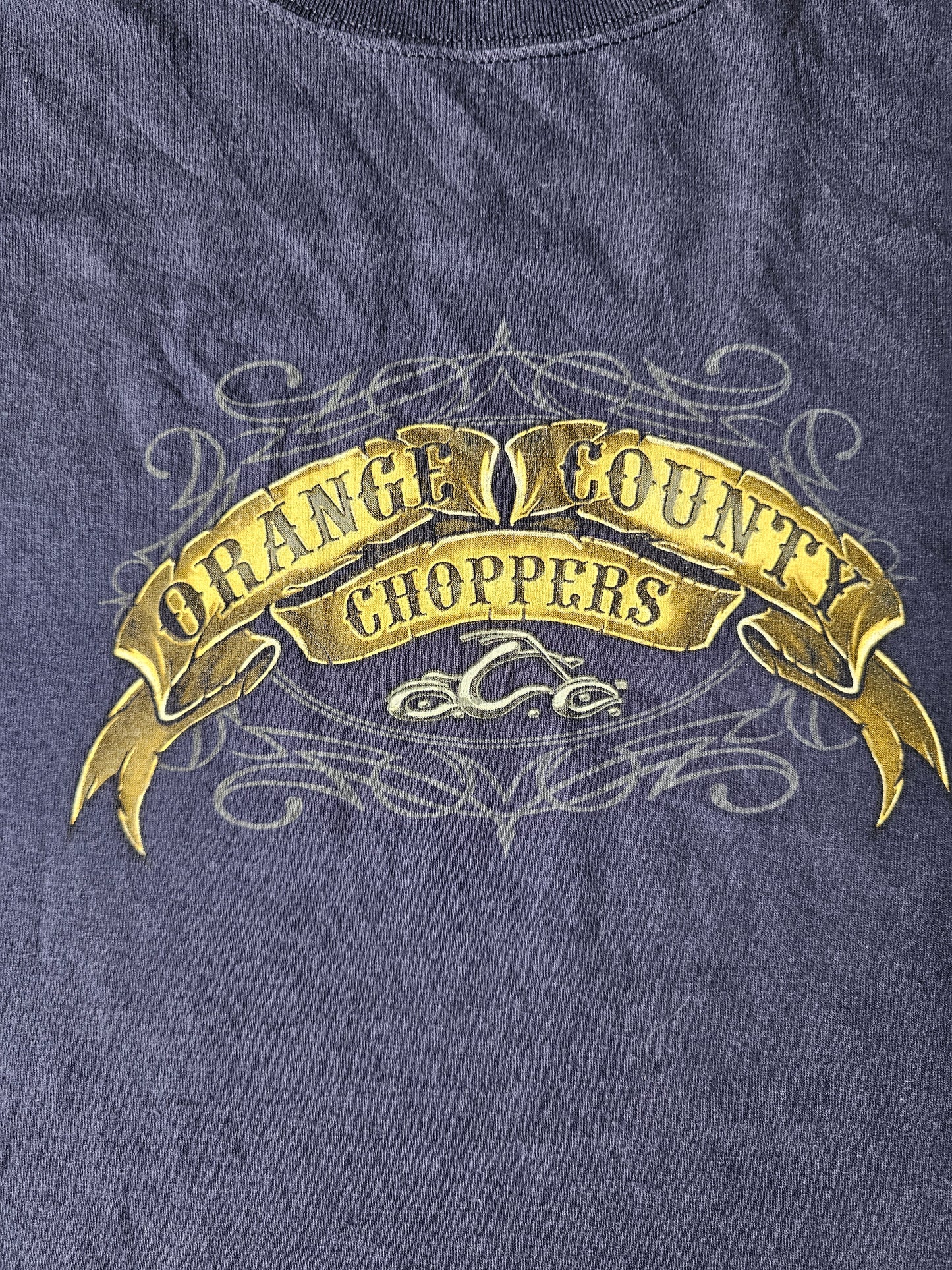 Orange County Choppers Tattoo Motorcycle Tee (L)