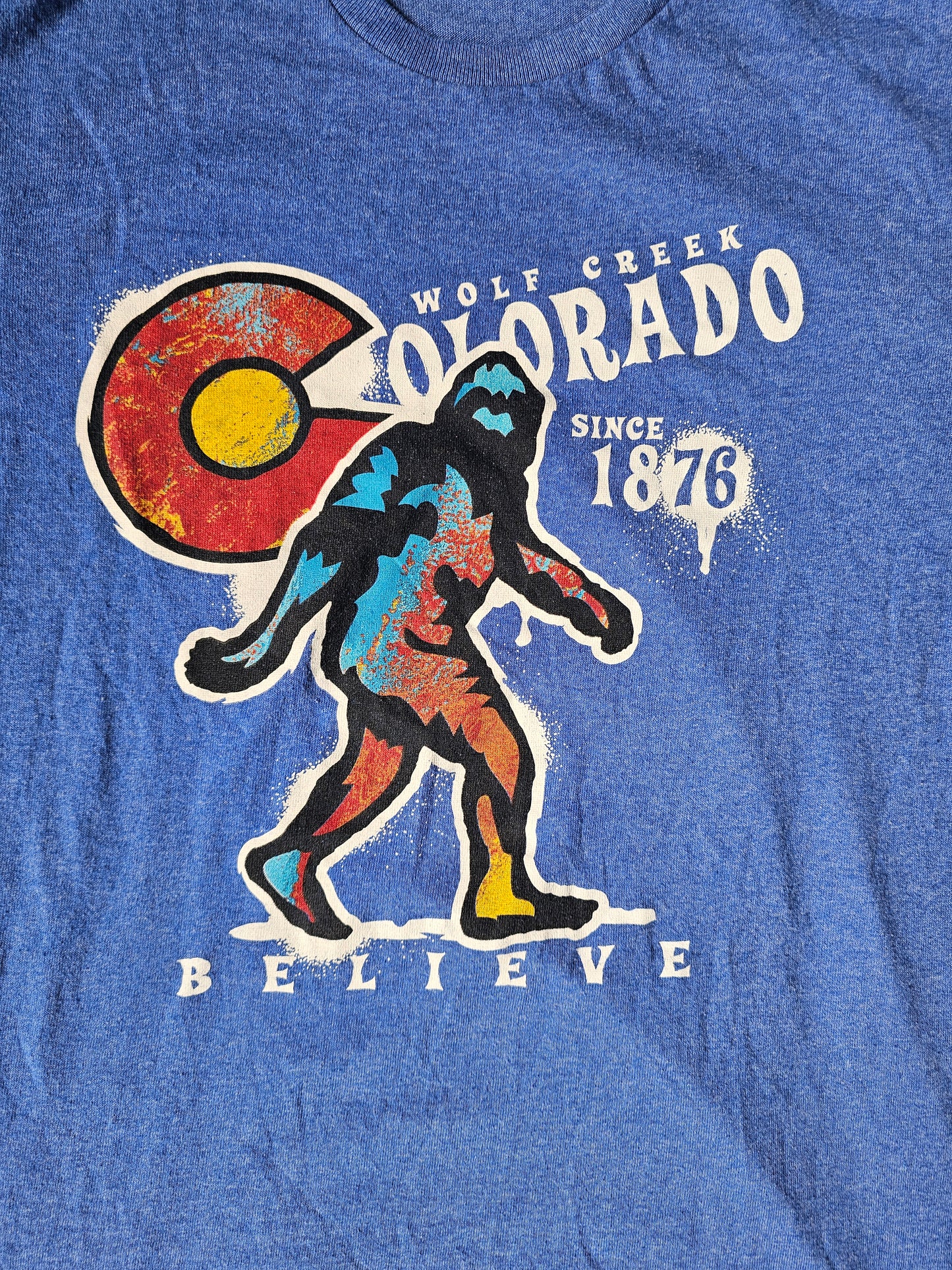 Bigfoot Believe Wolf Creek Colorado  (M)