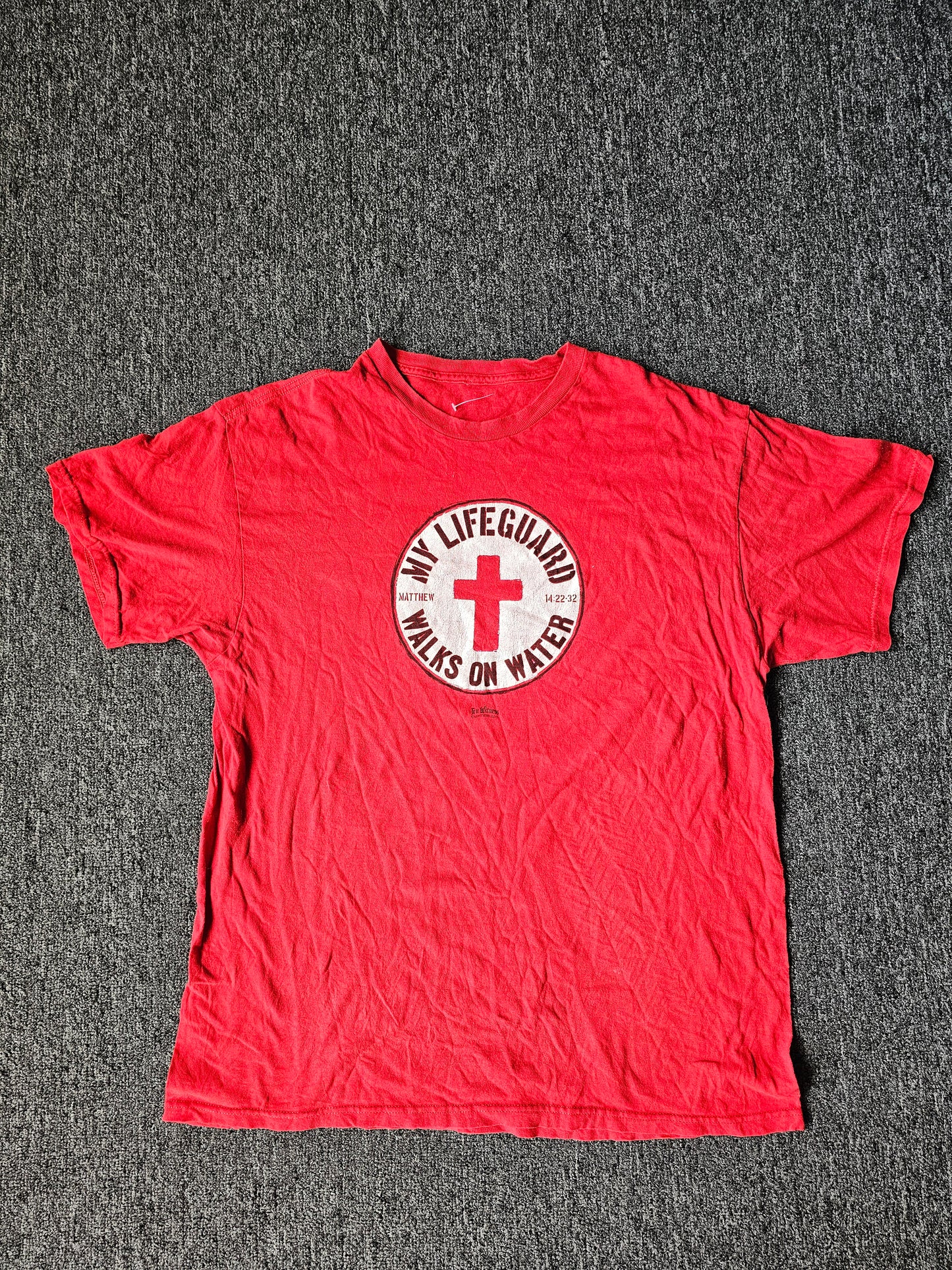 My Lifeguard Walks on Water Tee (L)