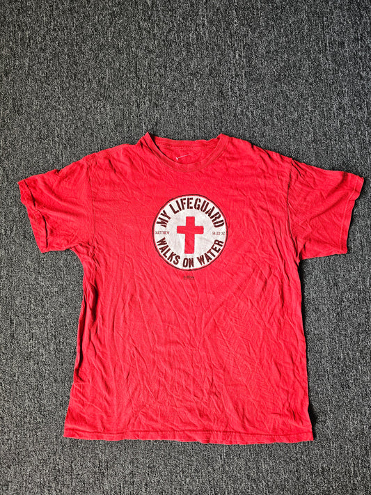 My Lifeguard Walks on Water Tee (L)
