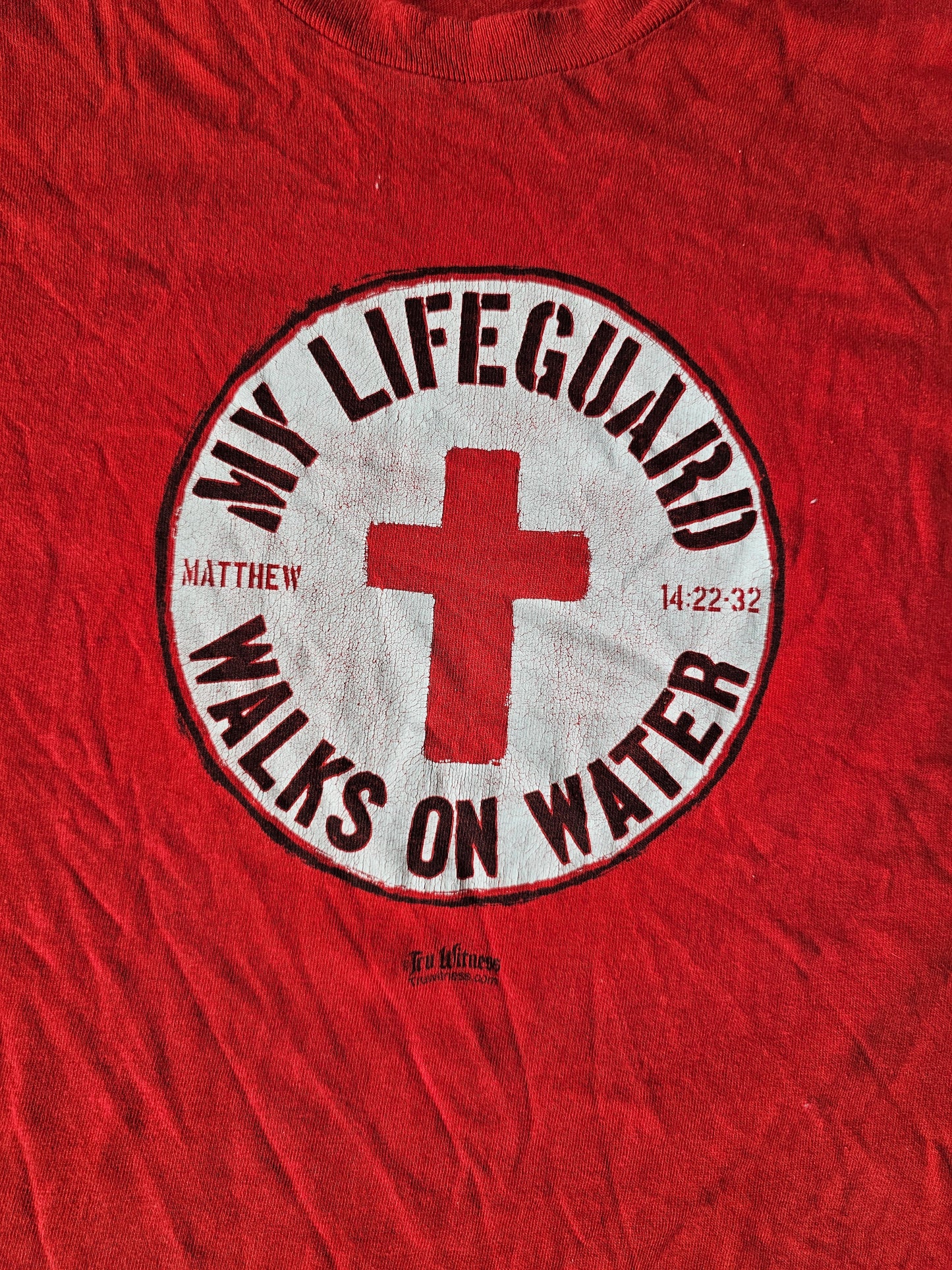 My Lifeguard Walks on Water Tee (L)