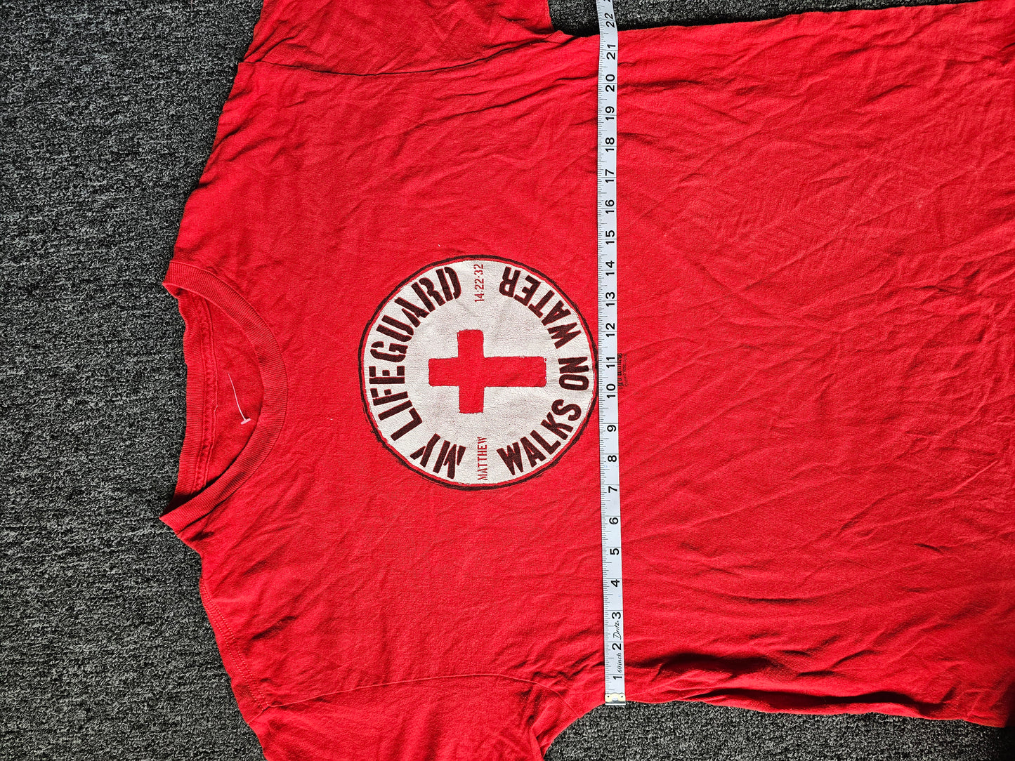 My Lifeguard Walks on Water Tee (L)