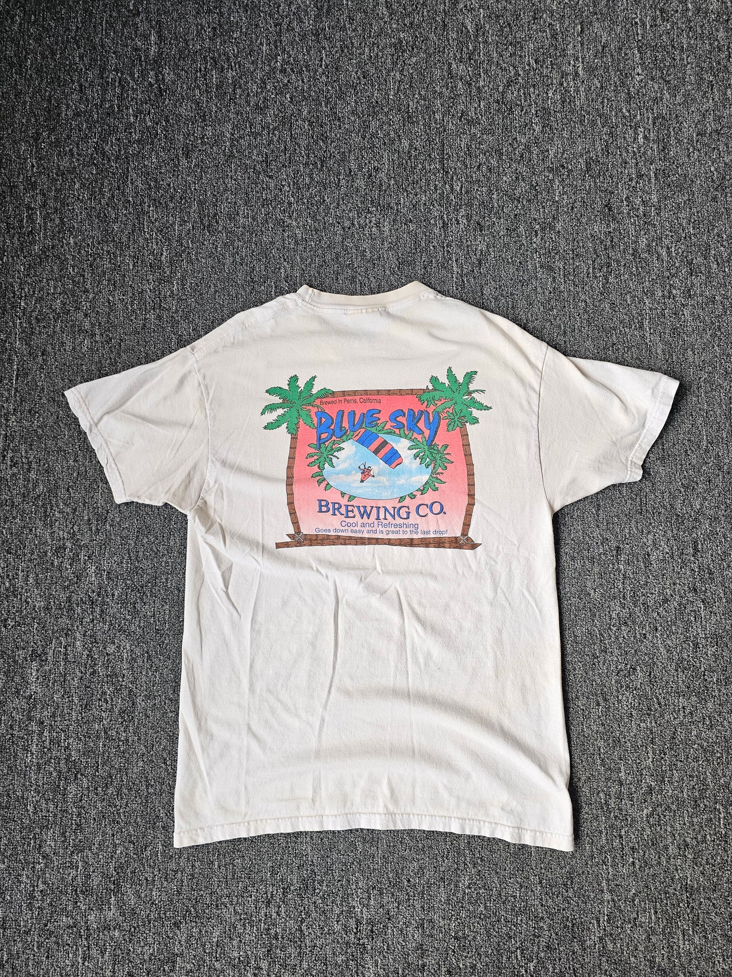 Blue Sky Beer Tee (M)