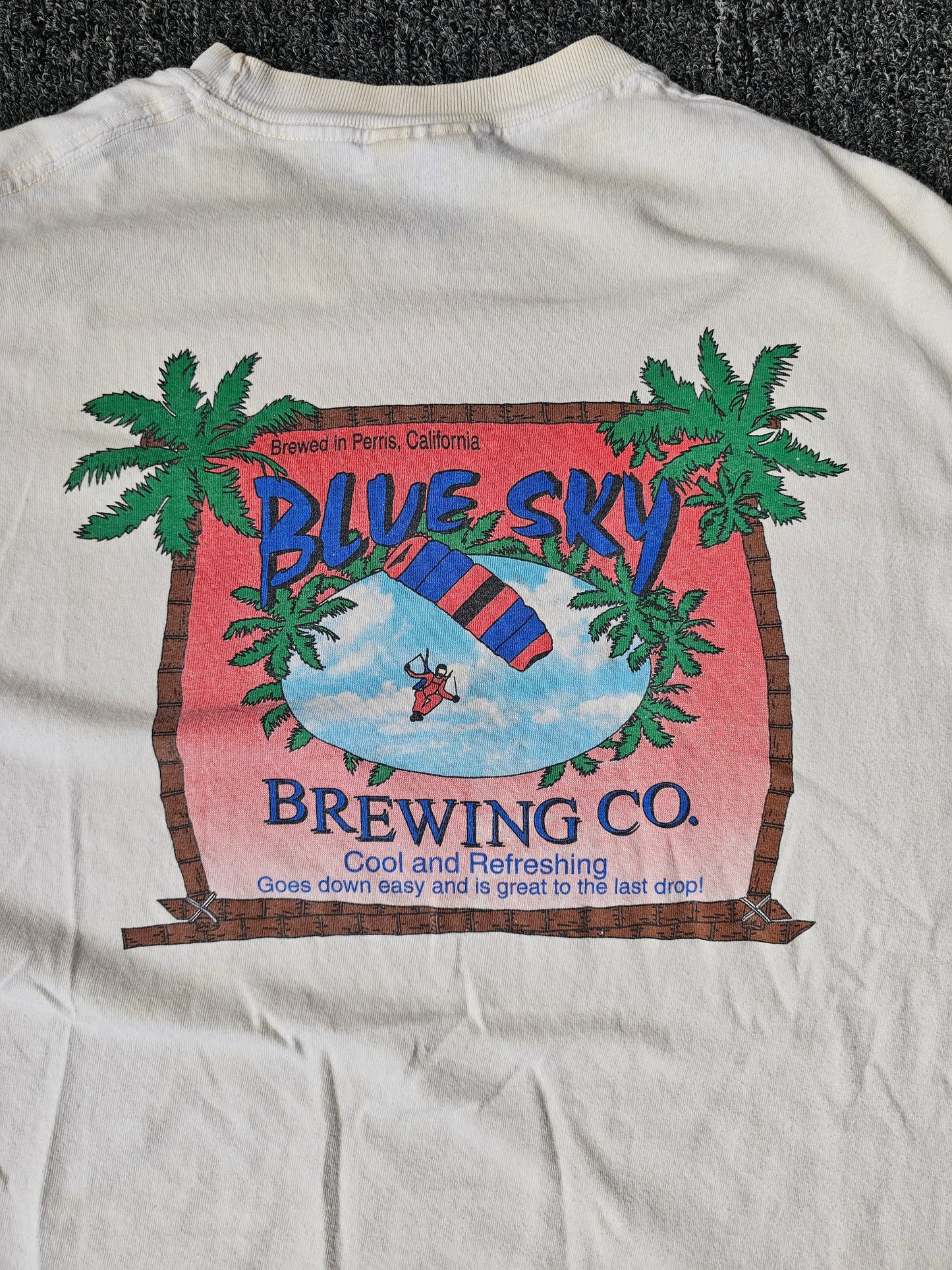 Blue Sky Beer Tee (M)
