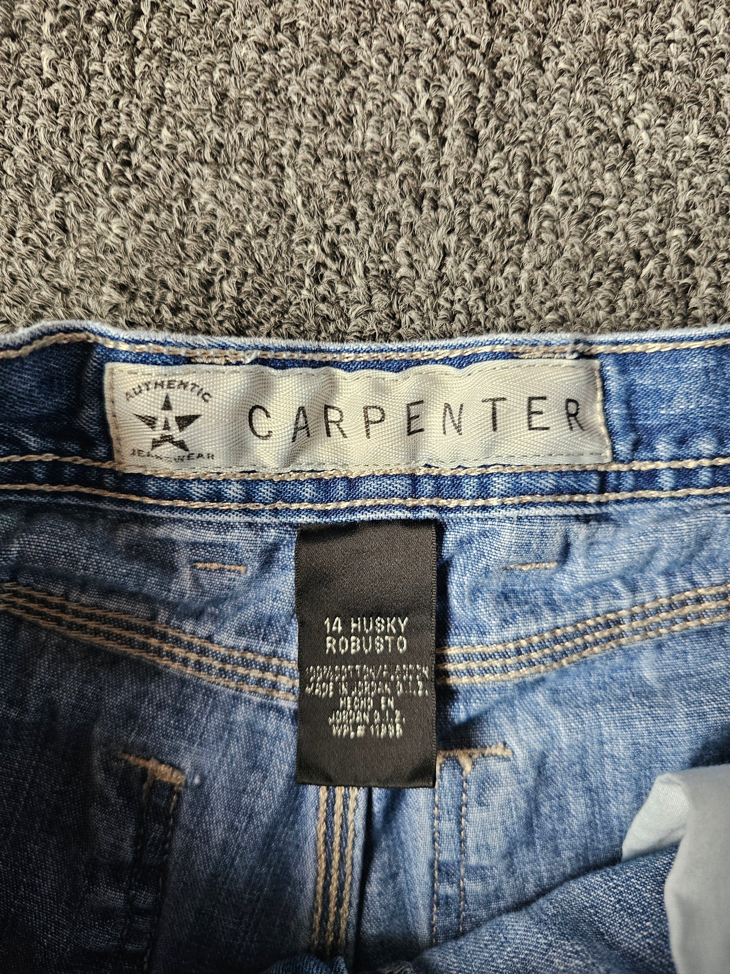 Arizona Carpenter Denim Jorts (14 Husky)
