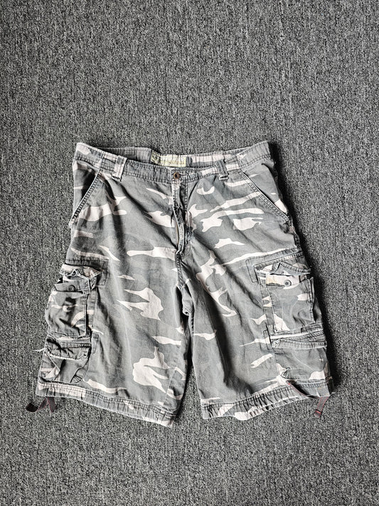 Lee Dungarees Camo Cargo Shorts (36)