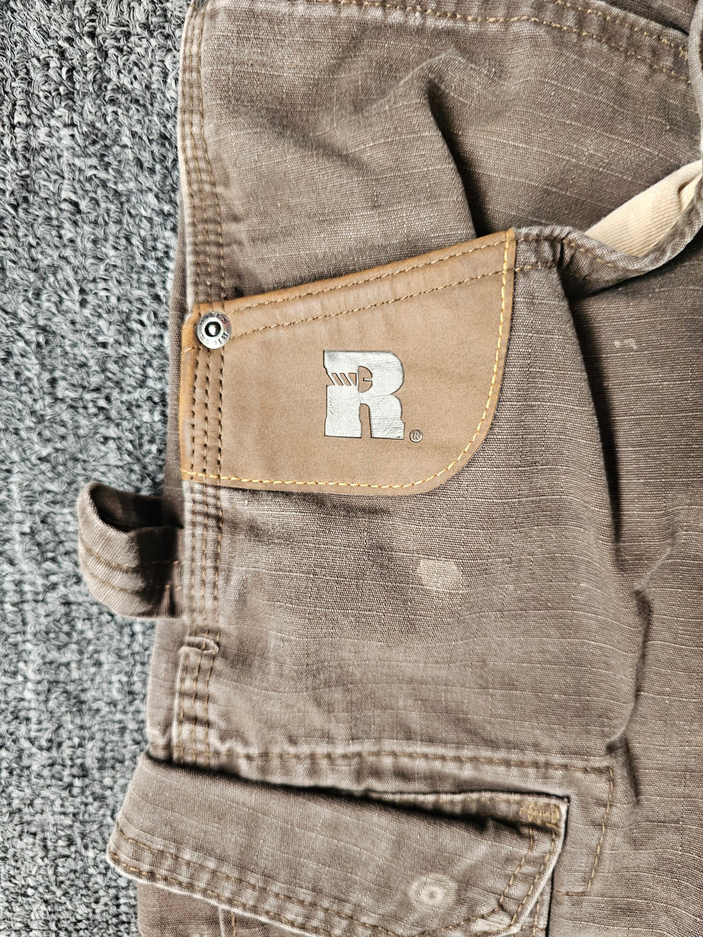 Wrangler Riggs Brown Workwear Jeans (34 x 32)