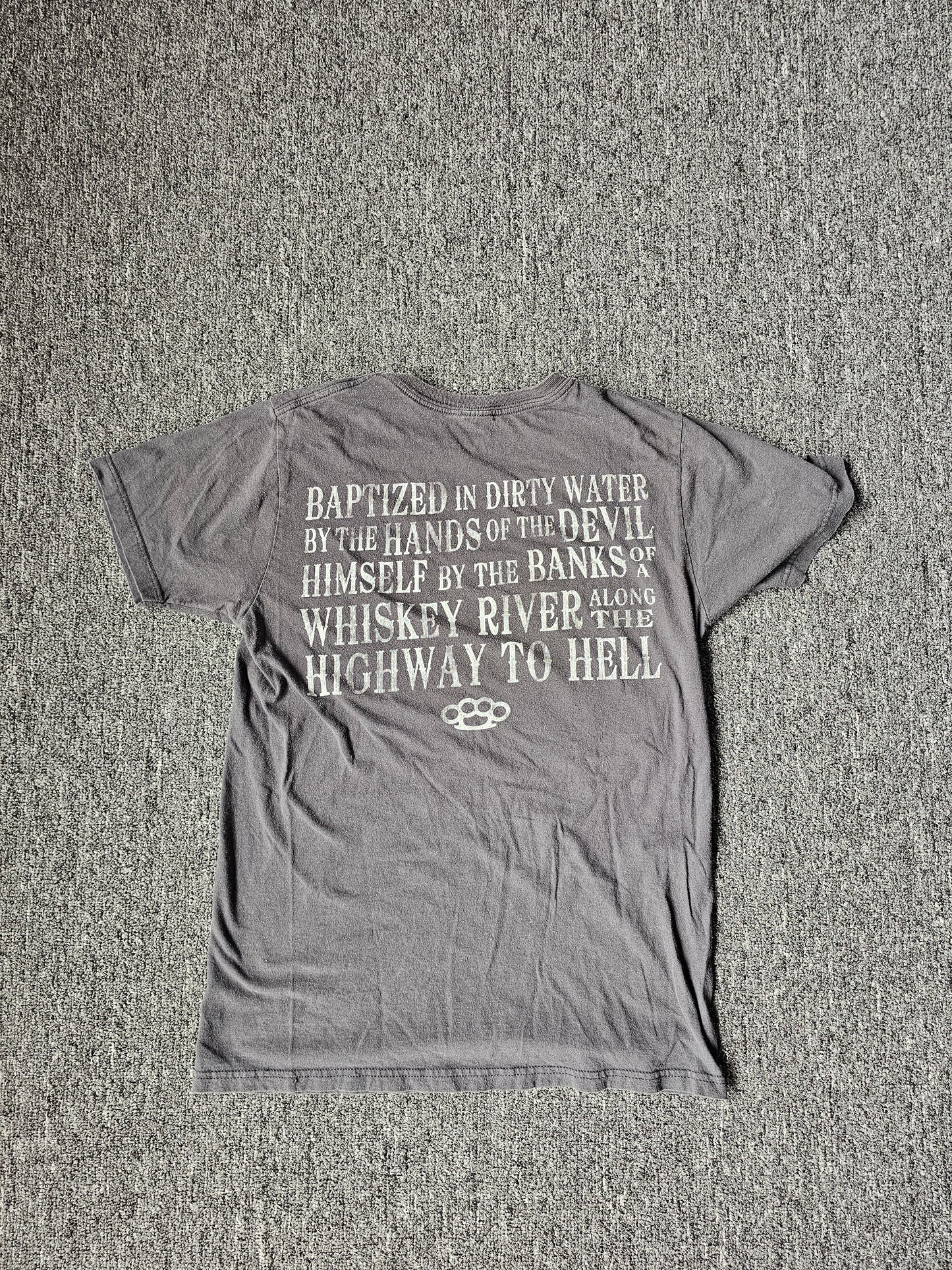 Brantley Gilbert Skull & Wings Y2K Band Tee (M)